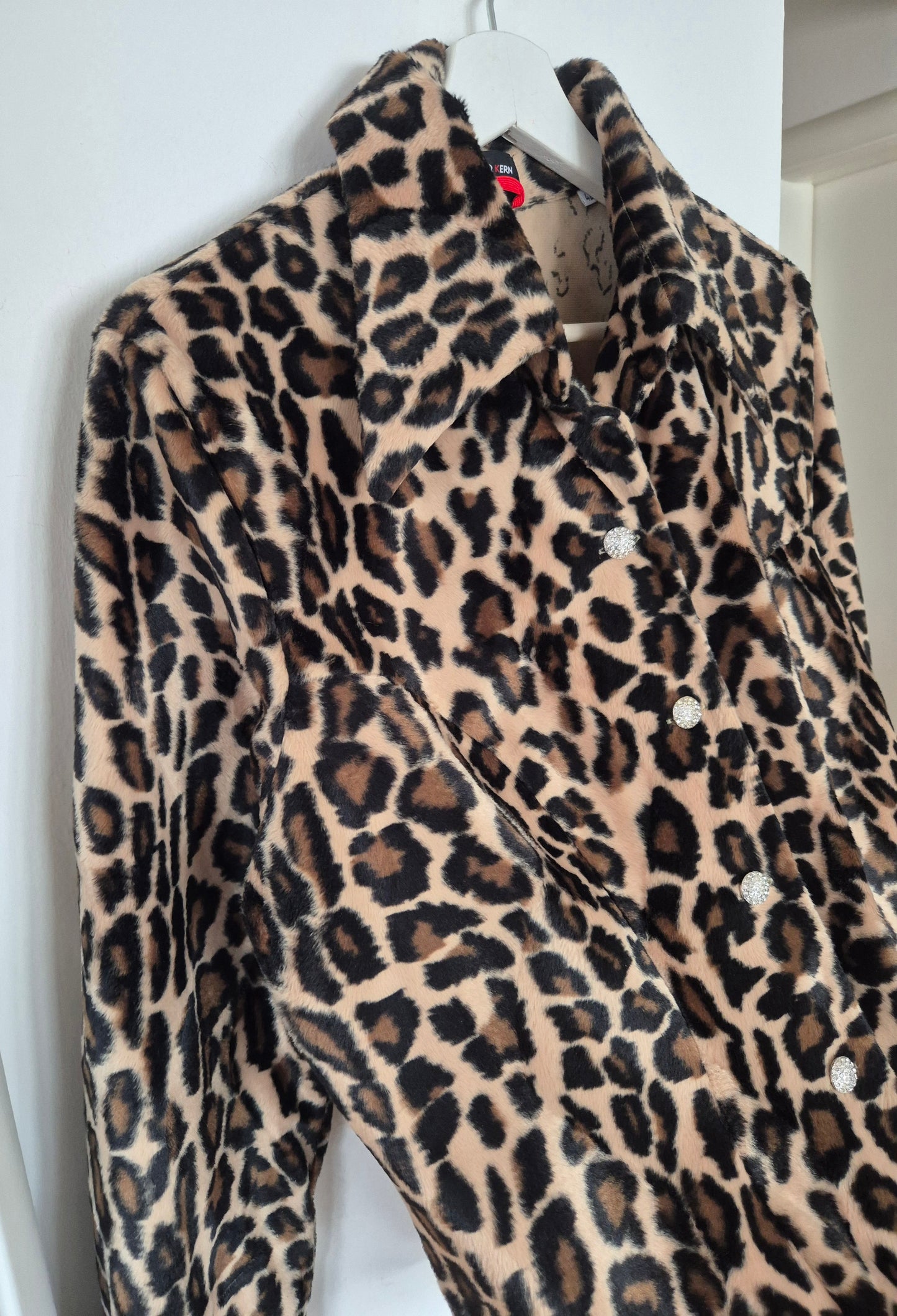 OTTO KERN dizajnerska jakna, imitacija krzna, prekrasna dugmad 🐆