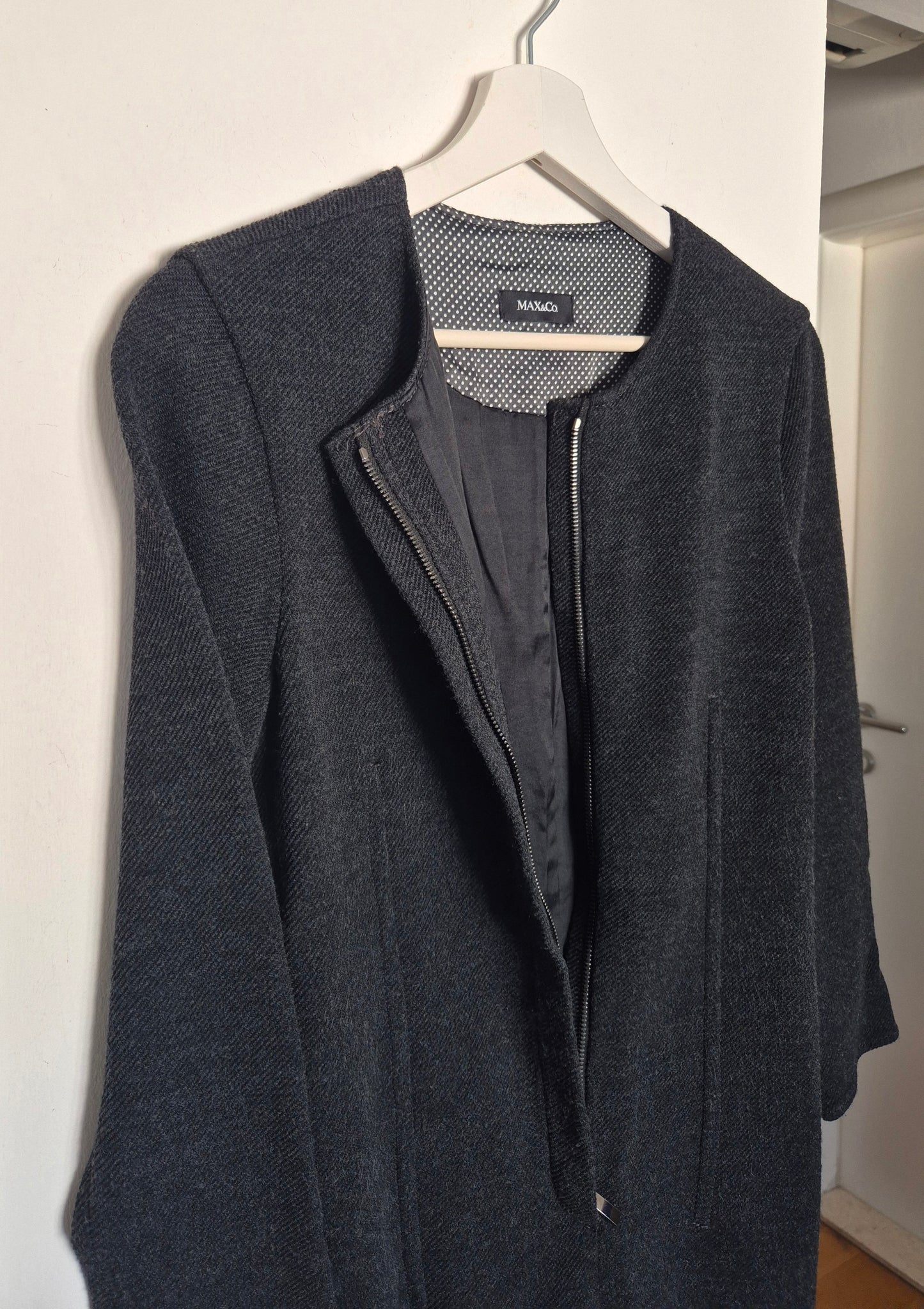 MAX&Co siva haljina, vuna