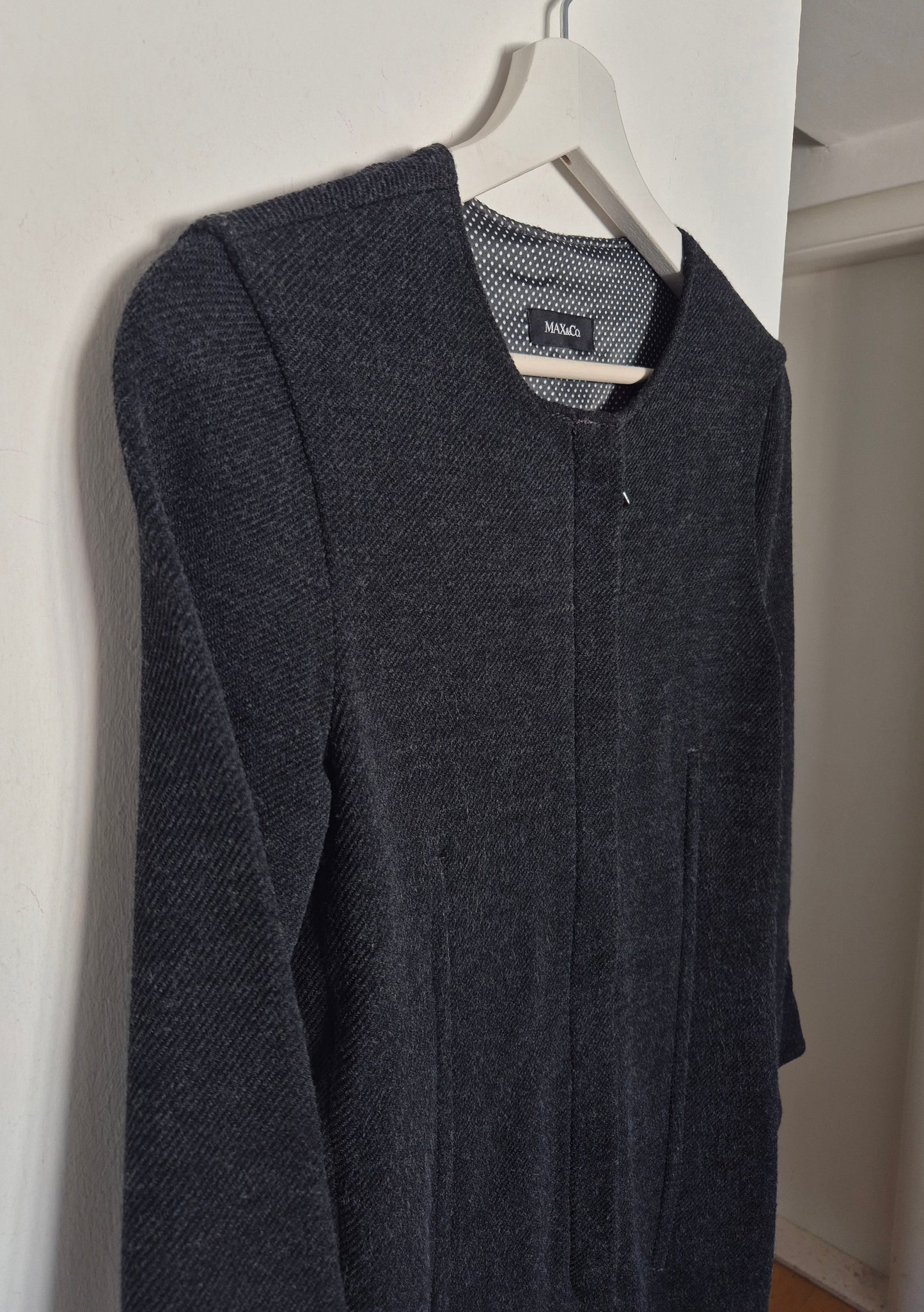 MAX&Co siva haljina, vuna