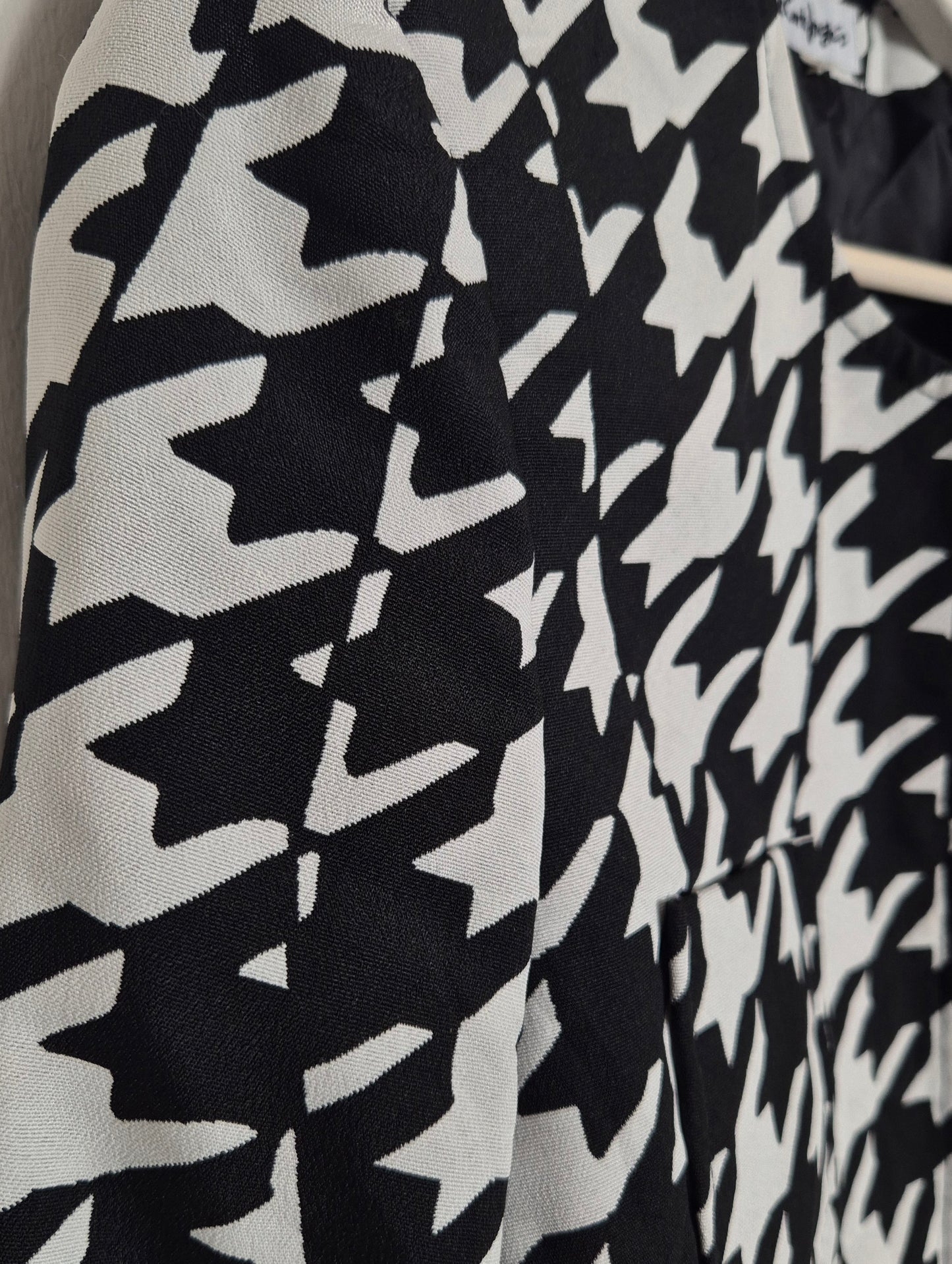 EL CORTE INGLÉS strukirana pepita jakna