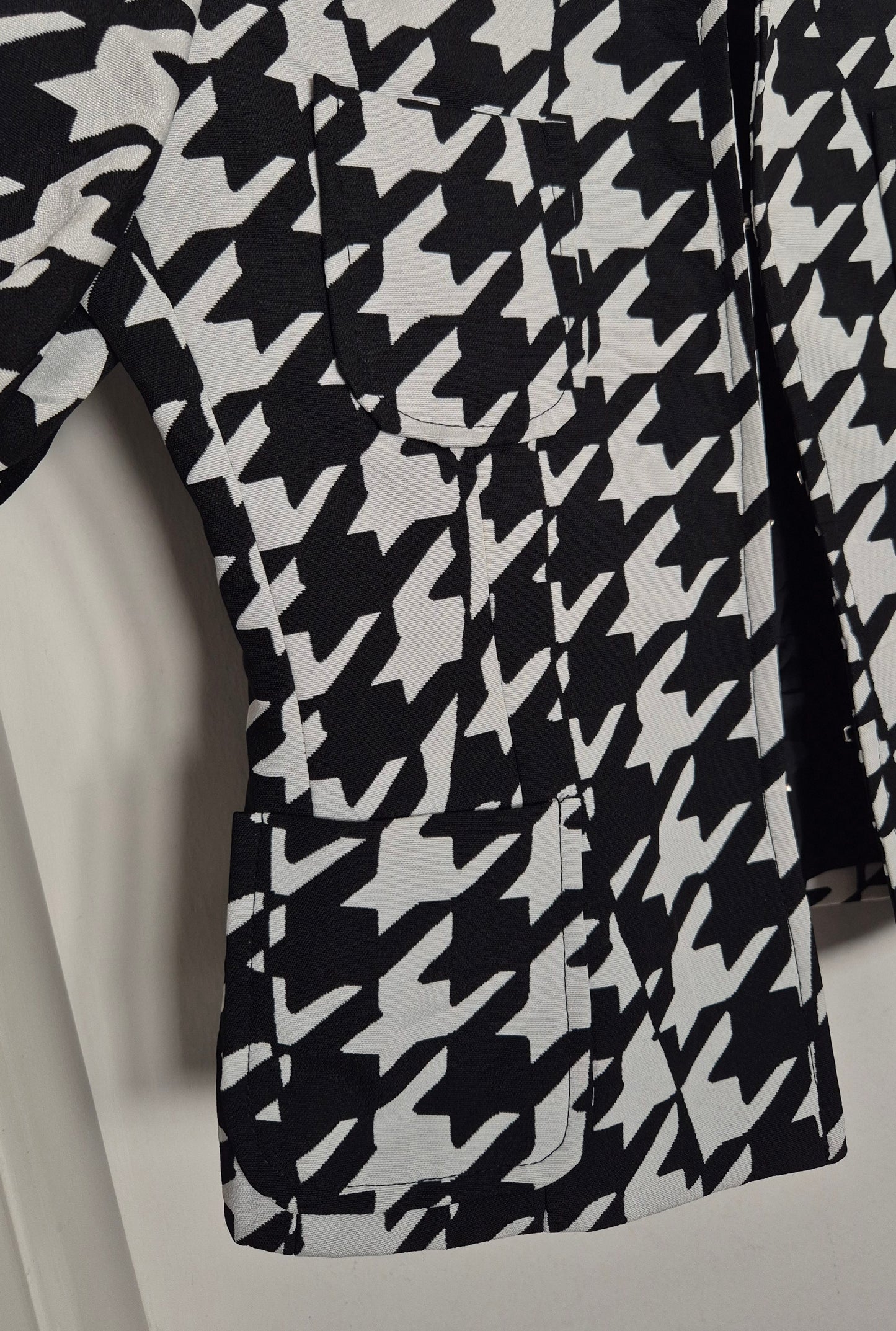 EL CORTE INGLÉS strukirana pepita jakna