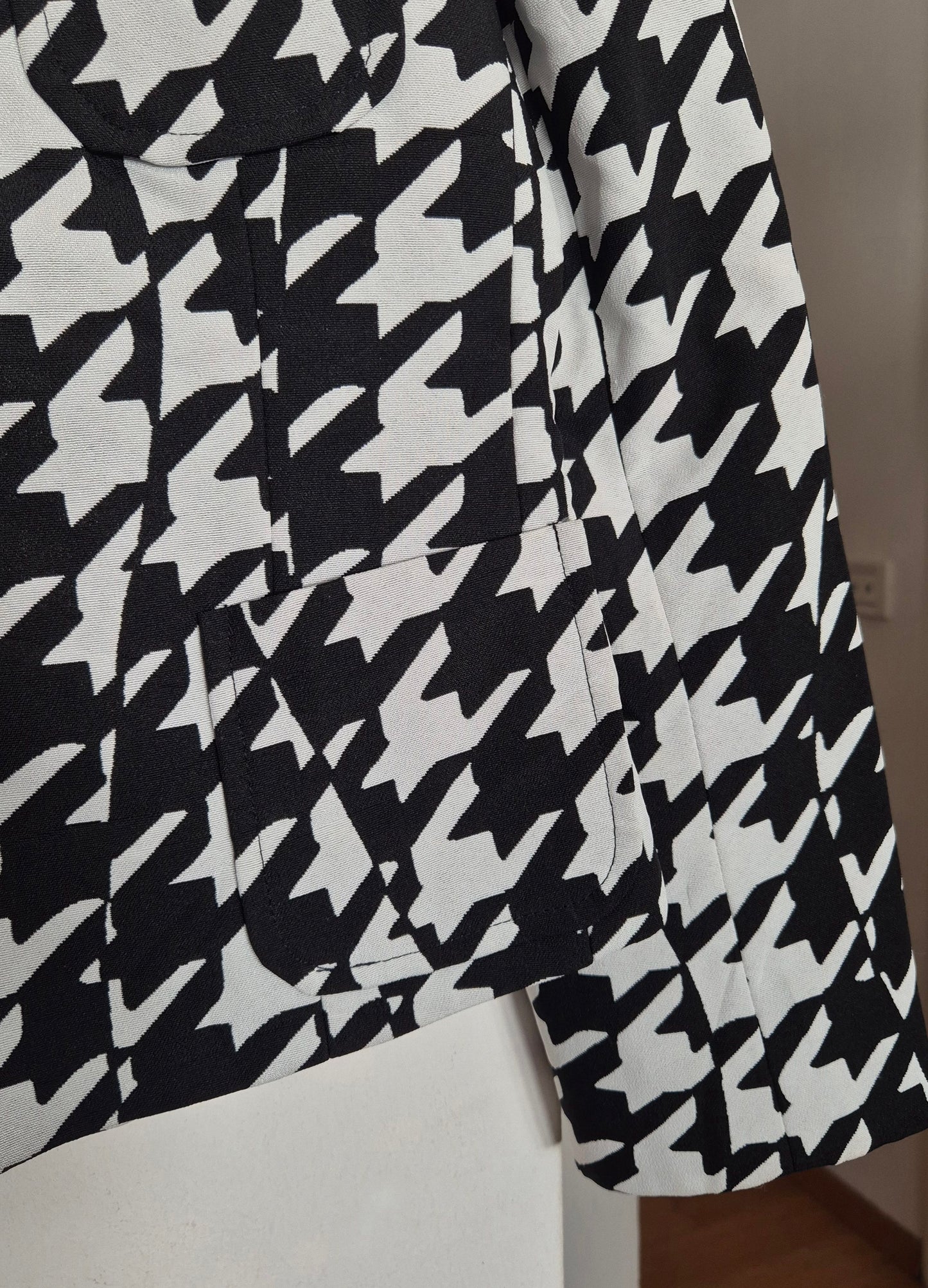 EL CORTE INGLÉS strukirana pepita jakna