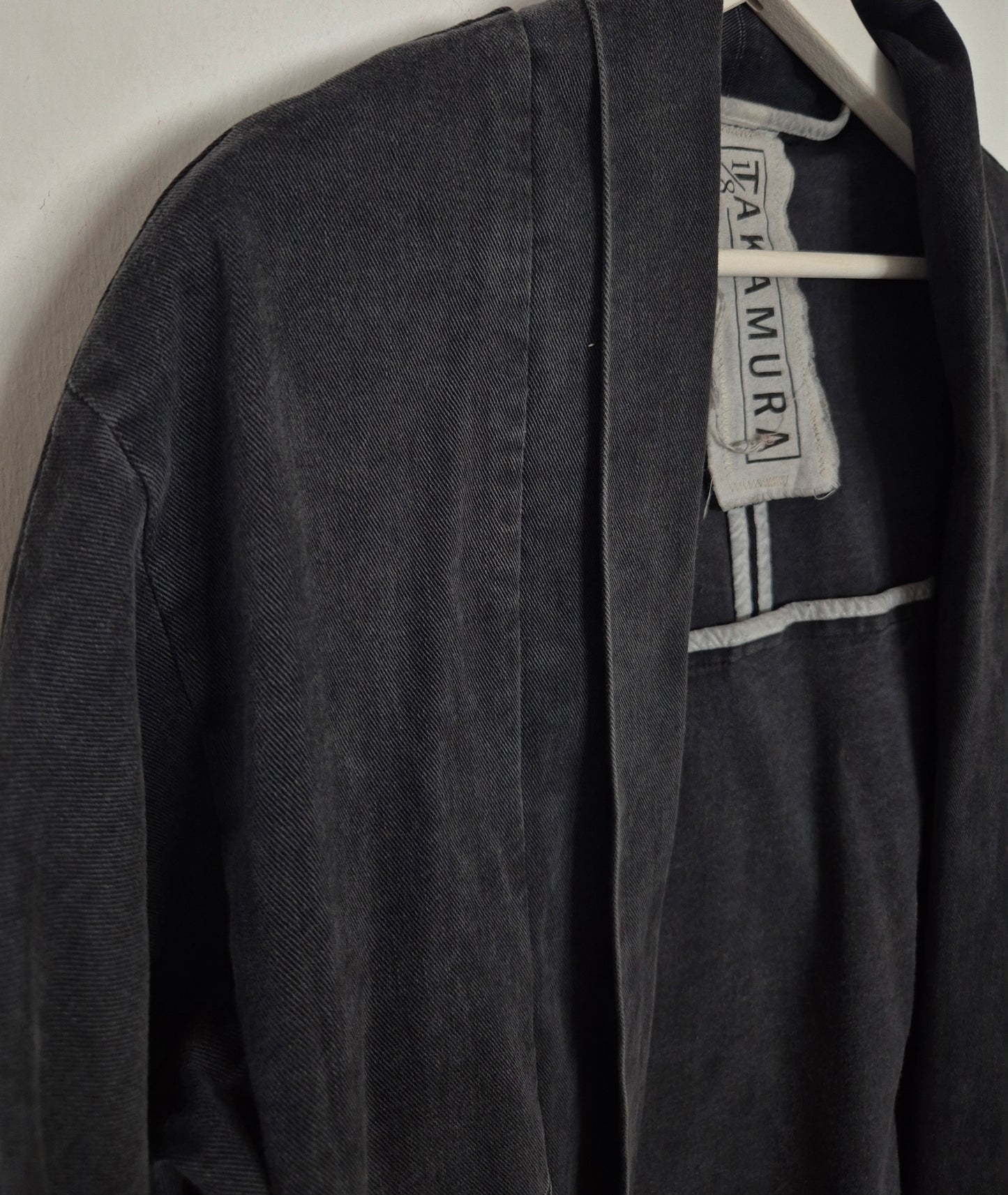 1/8 TAKAMURA meksička dizajnerska traper jakna kimono kroja, nova