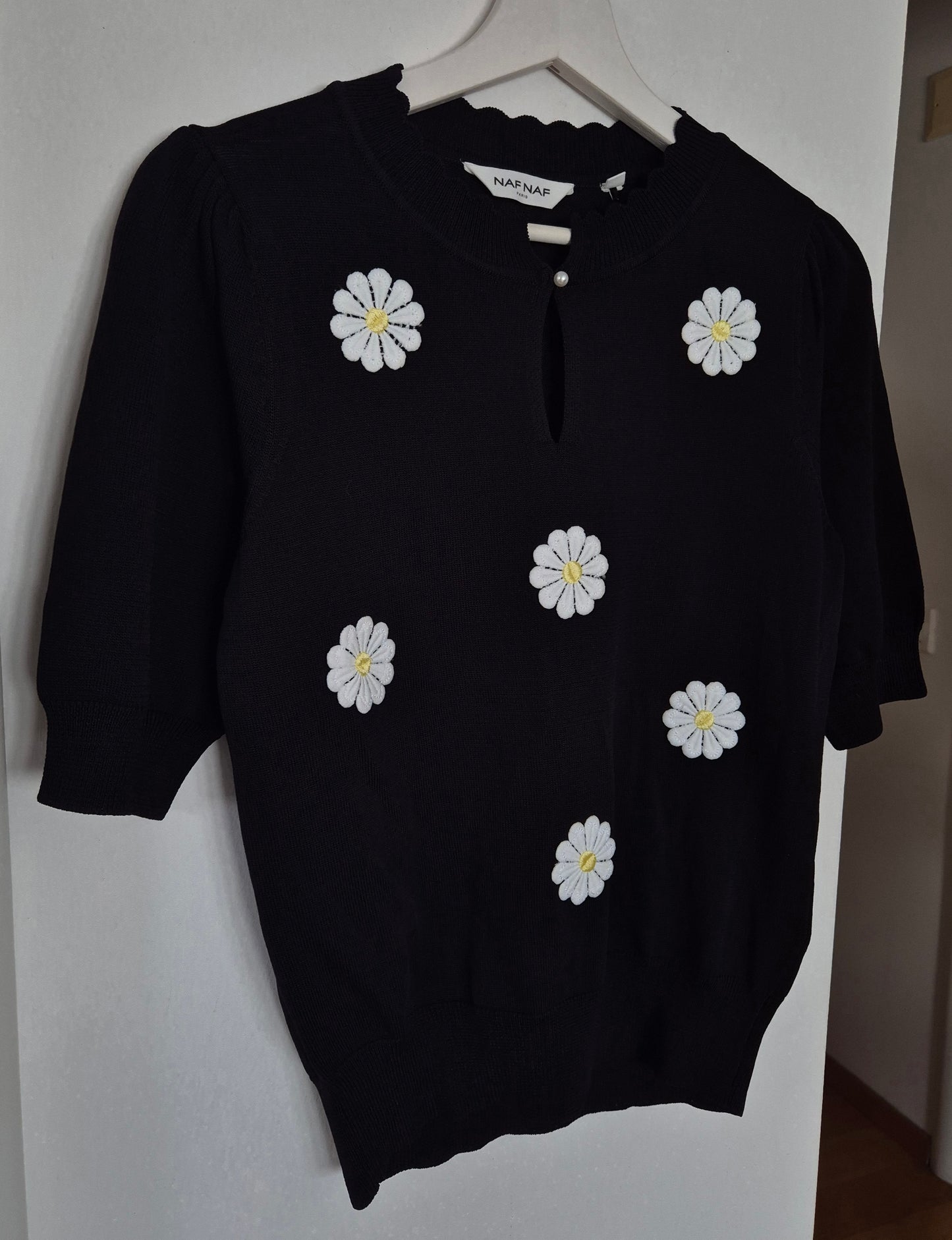 NAF NAF pleteni top/vesta, novo 🖤