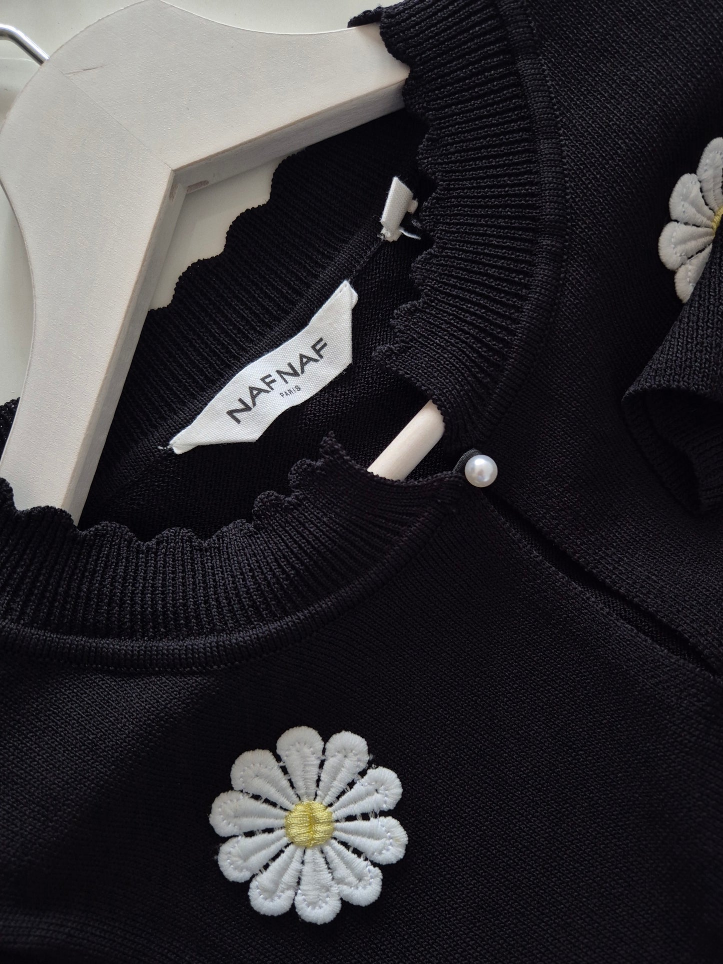 NAF NAF pleteni top/vesta, novo 🖤