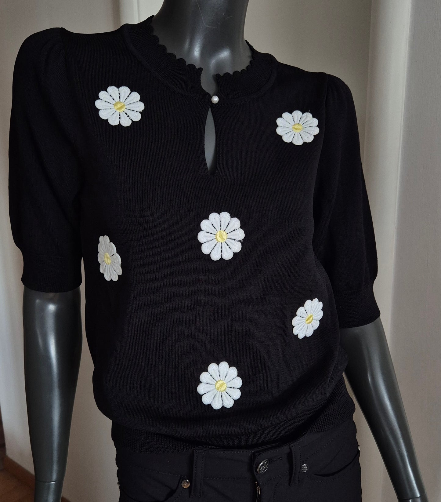 NAF NAF pleteni top/vesta, novo 🖤