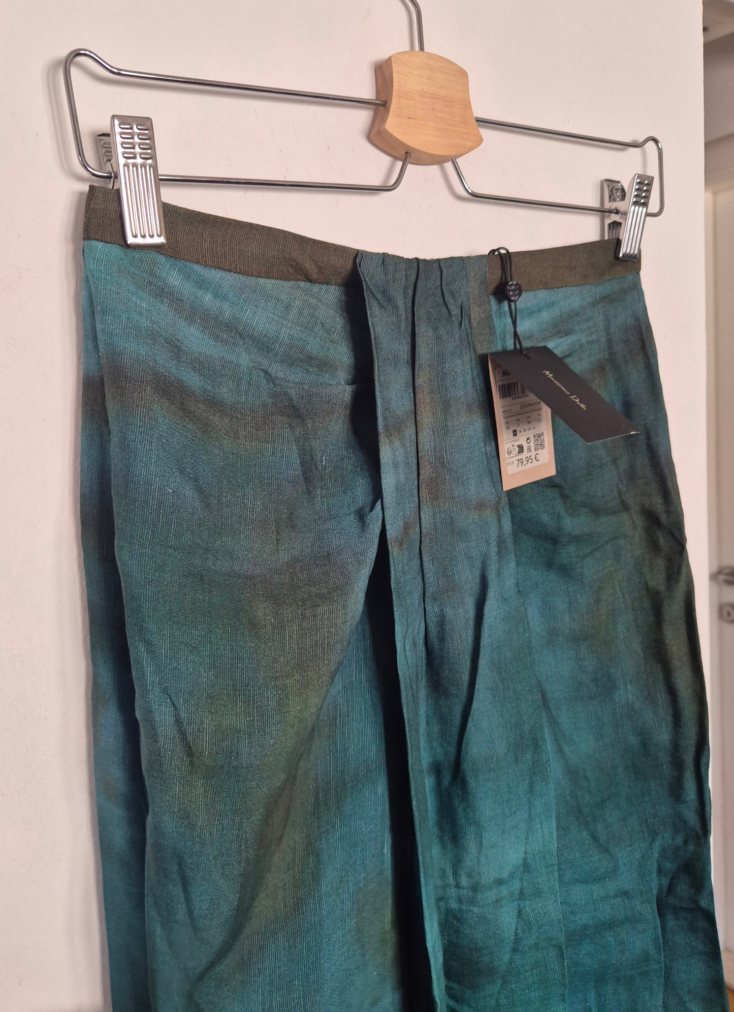 MASSIMO DUTTI suknja, lan i viskoza, nova (s etiketom)