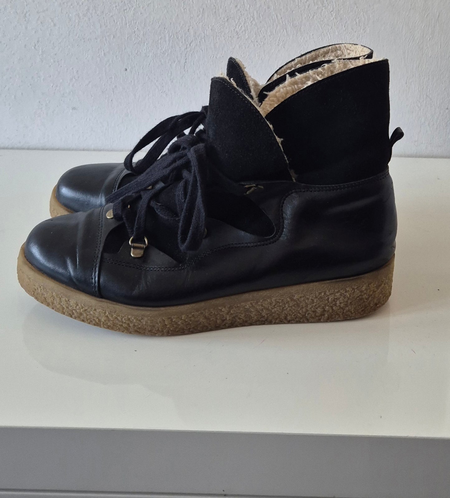 GANNI čizme, koža, broj 40