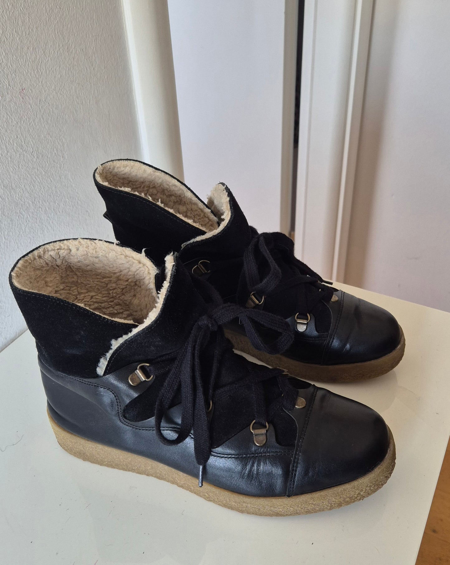 GANNI čizme, koža, broj 40