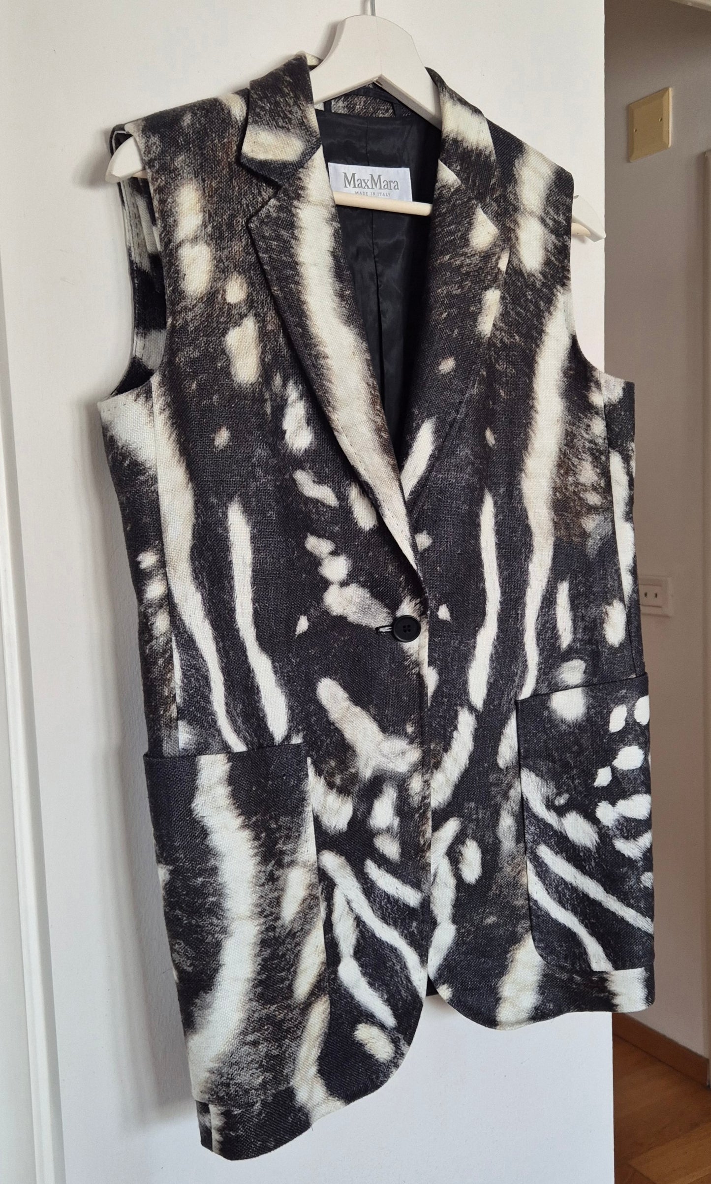 MAX MARA laneni prsluk