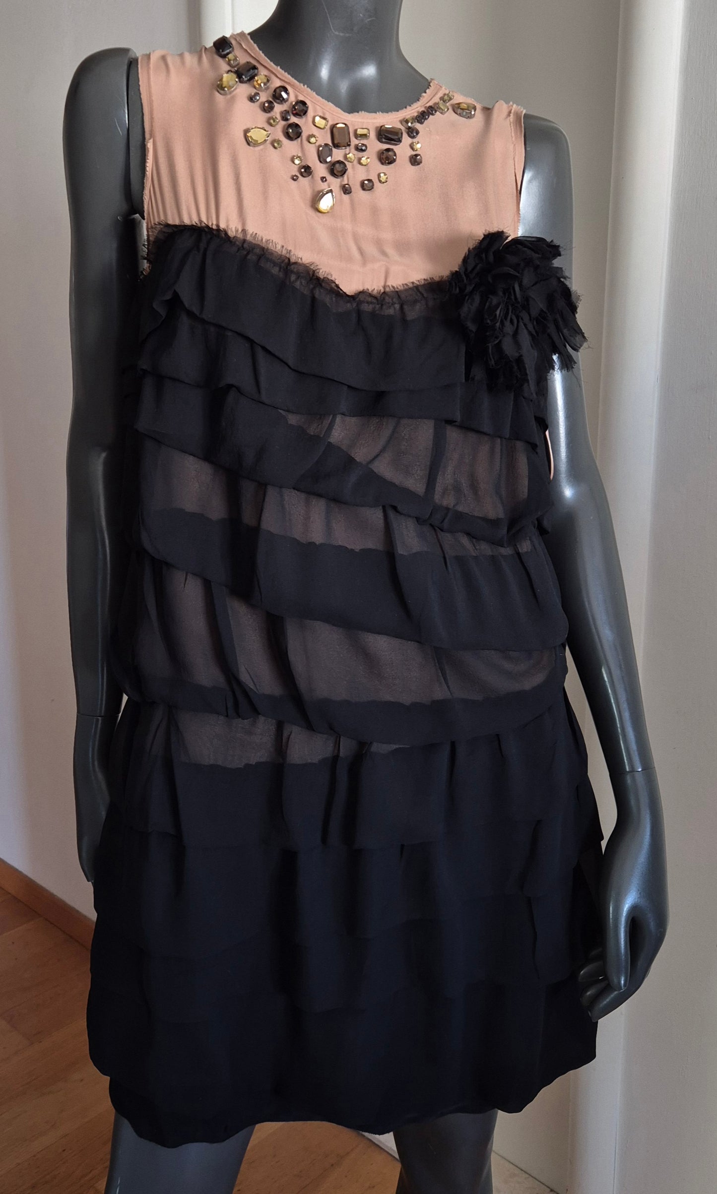 LANVIN x HM haljina, svila