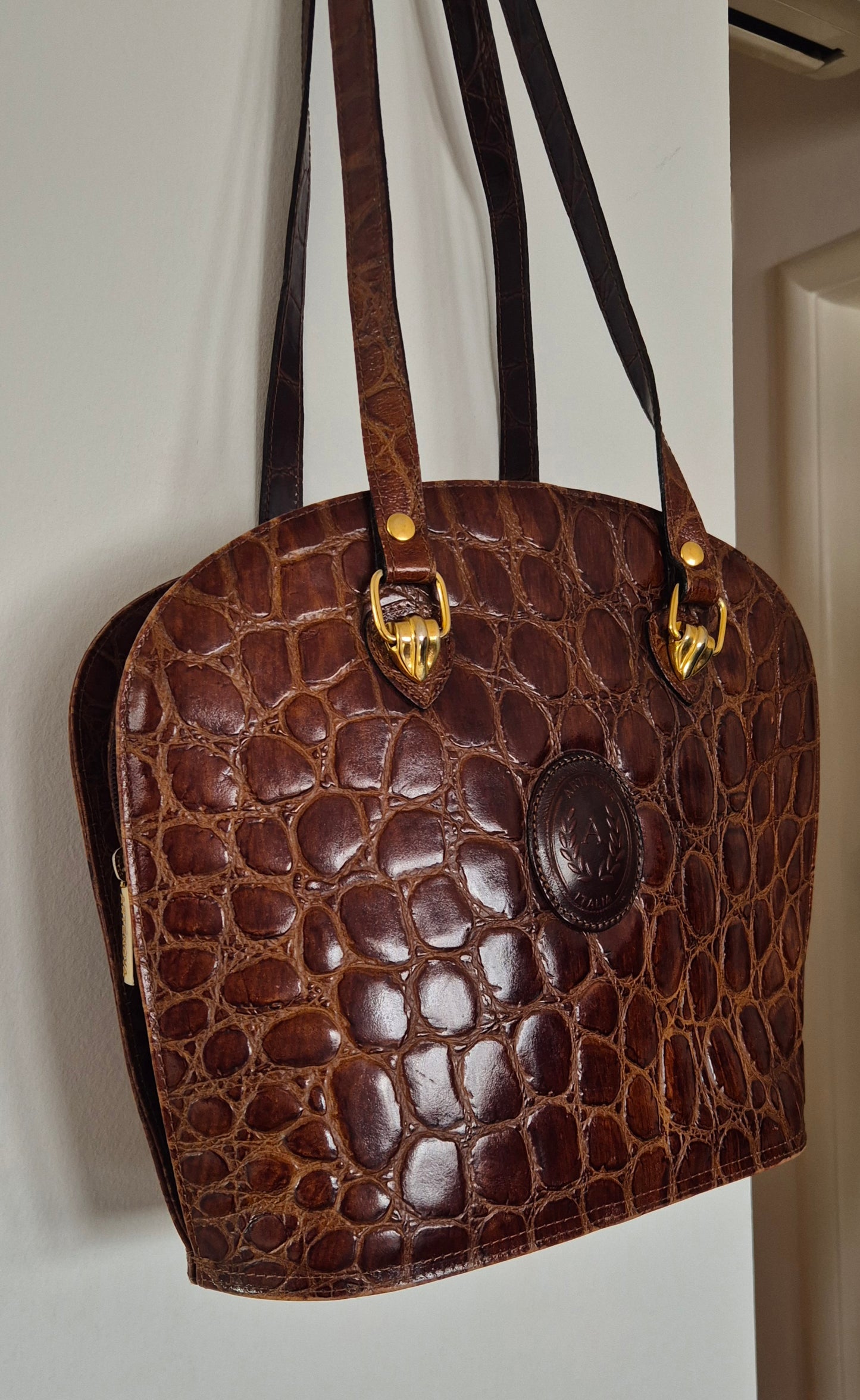 ARTENOVA vintage talijanska kožna torba