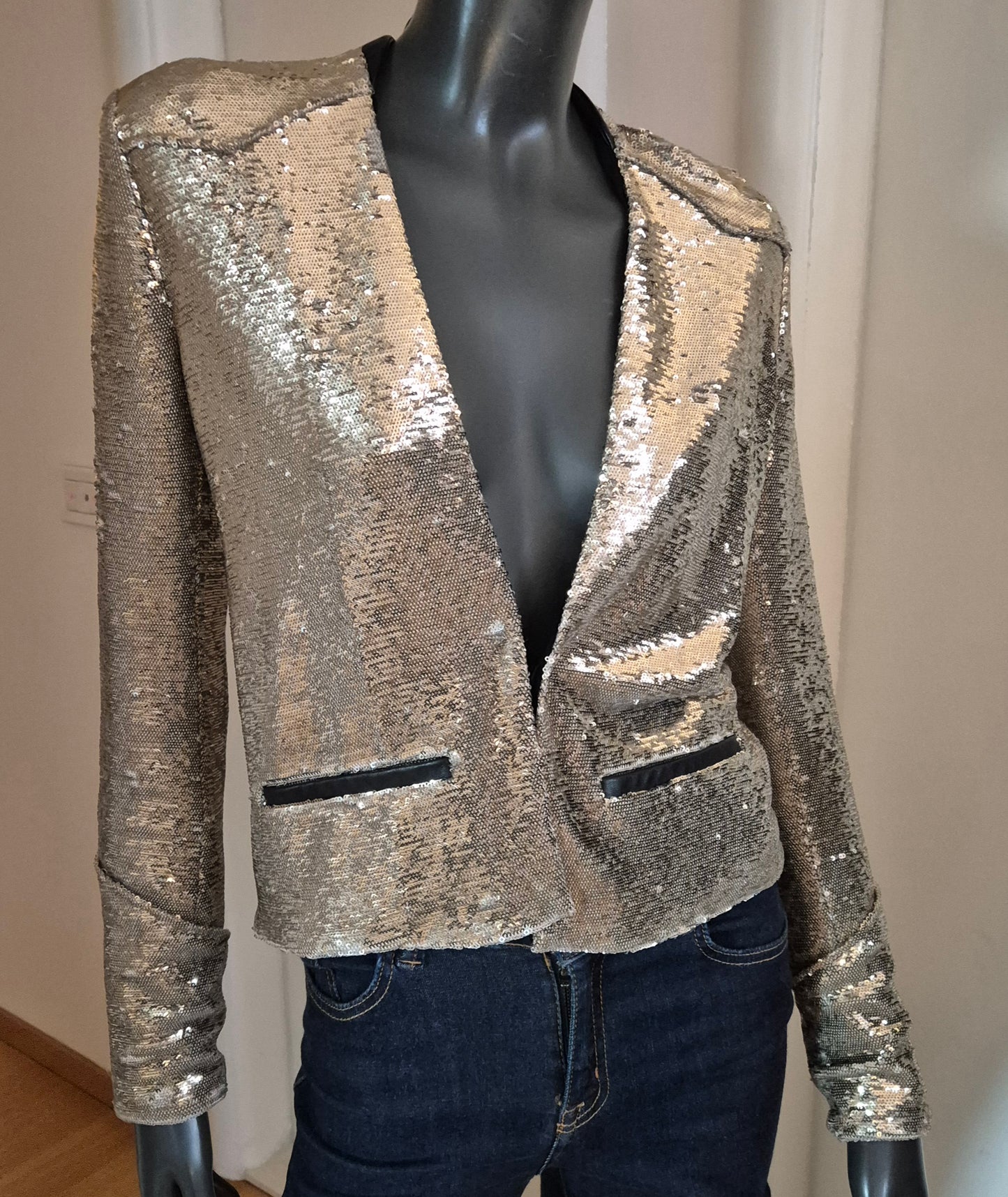 MAJE high-end sequin jakna, nova