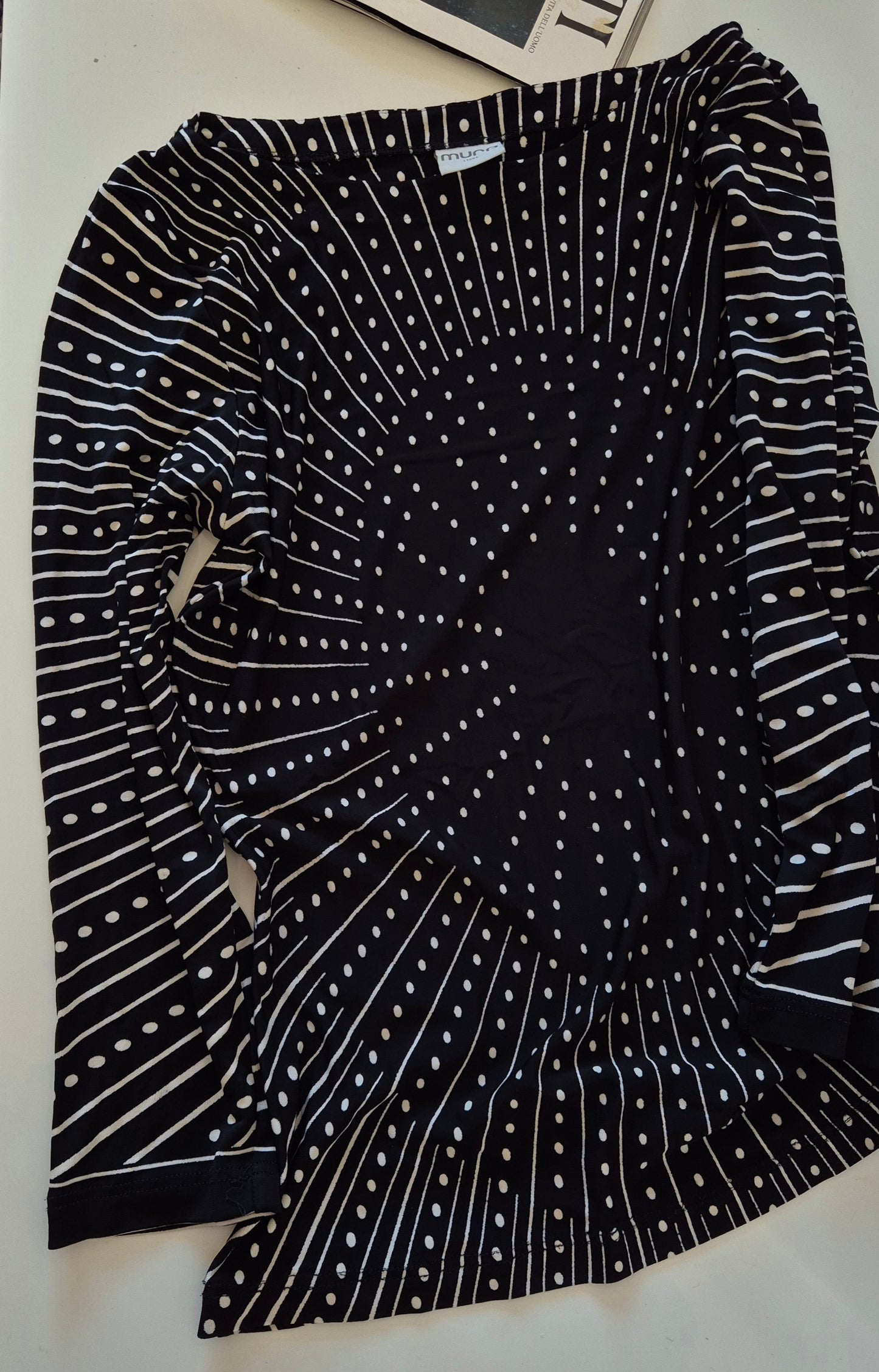 MURA crno-bijeli top