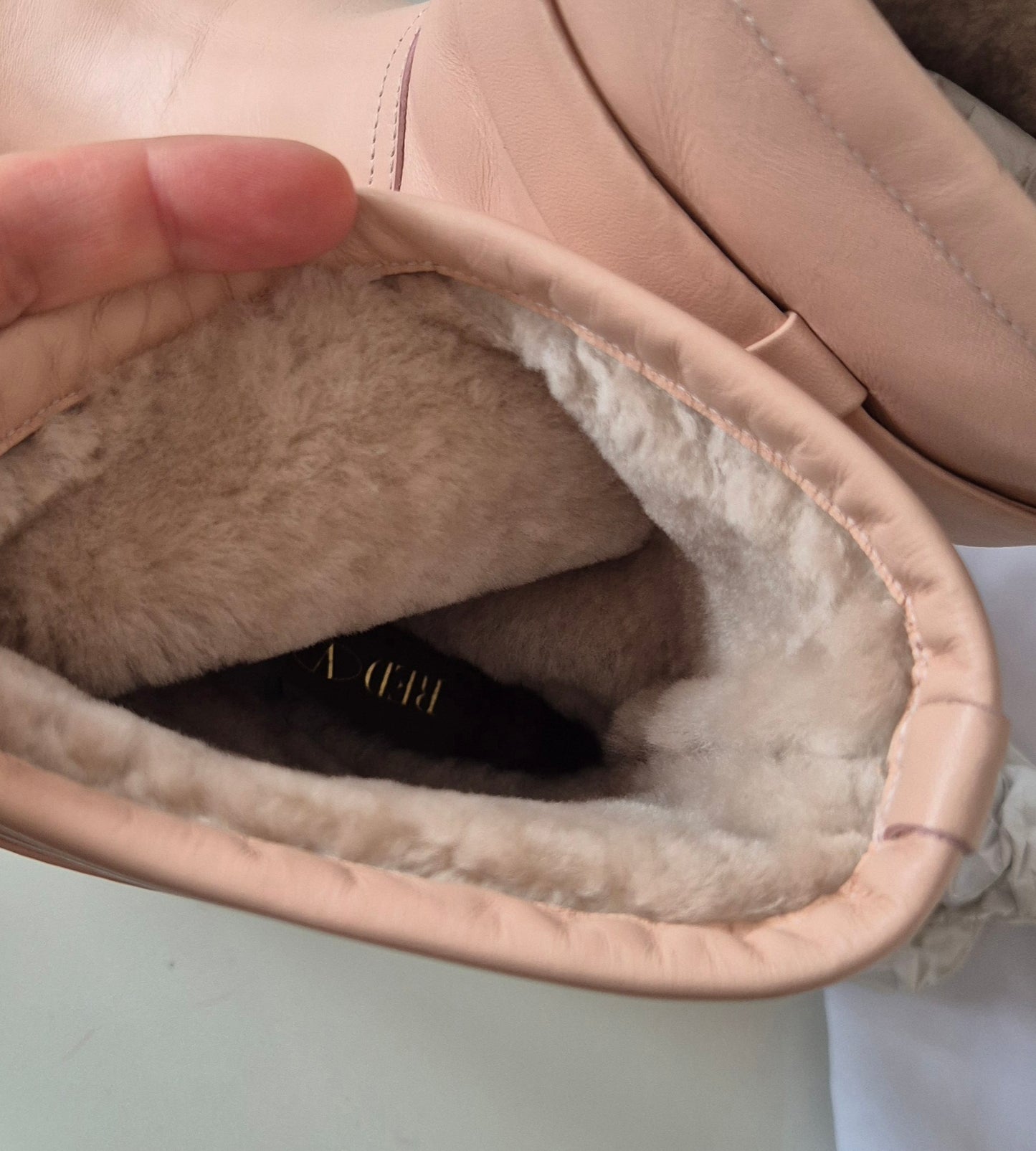 VALENTINO ružičaste čizme, koža, 38, nove