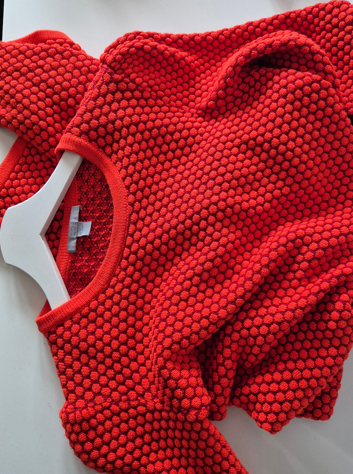 COS dvobojna pletena haljina/tunika, pamuk, nova ❤️