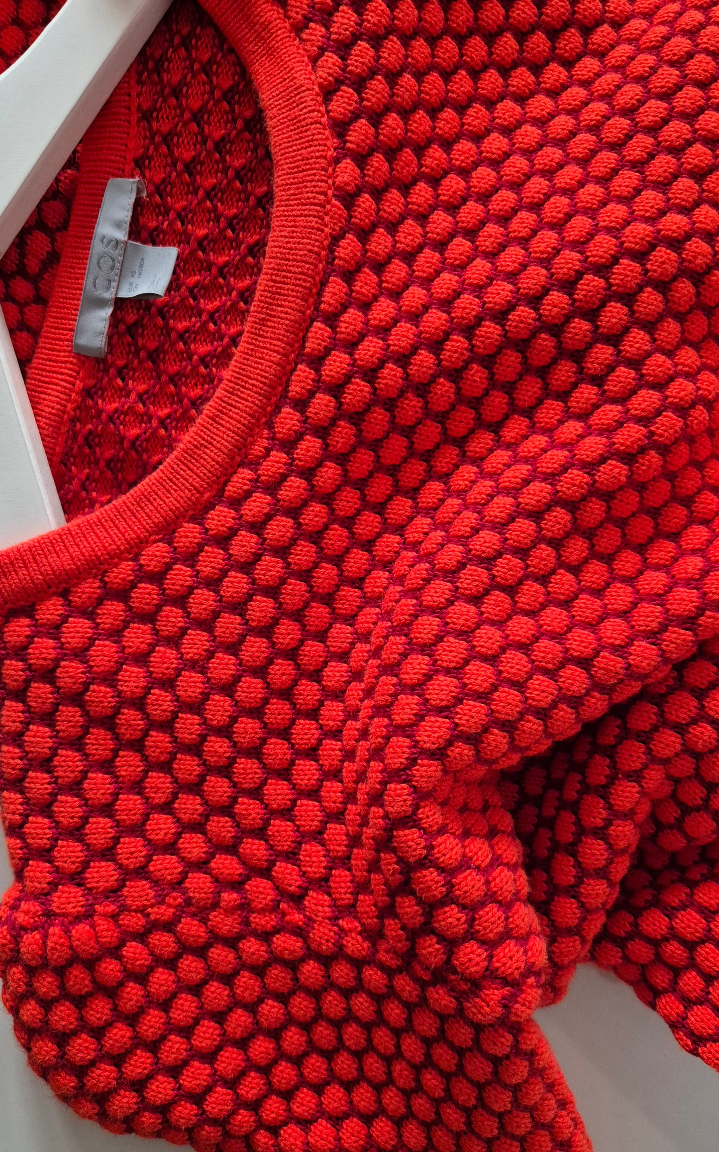 COS dvobojna pletena haljina/tunika, pamuk, nova ❤️