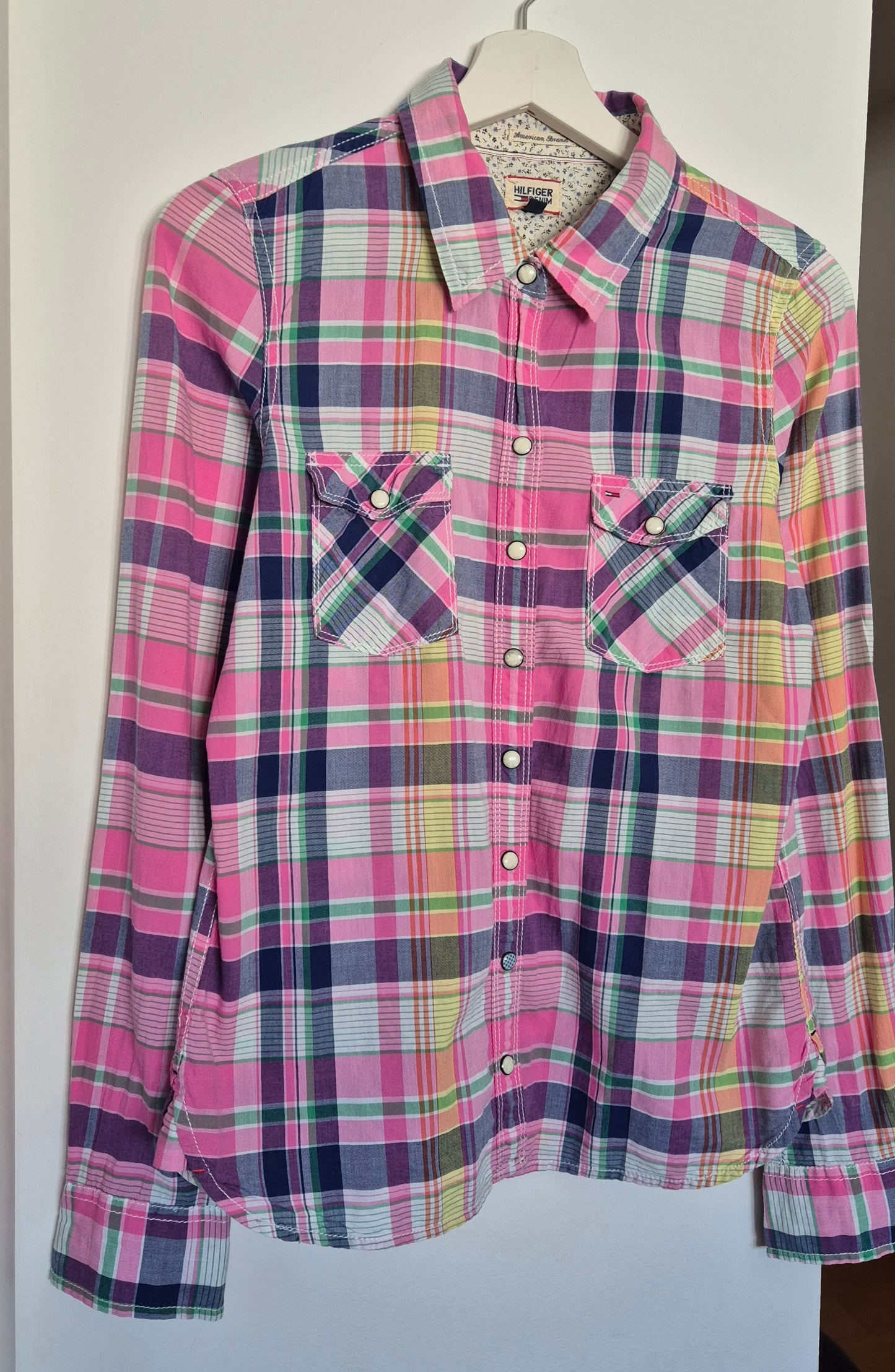 TOMMY HILFIGER karirana košulja, pamuk