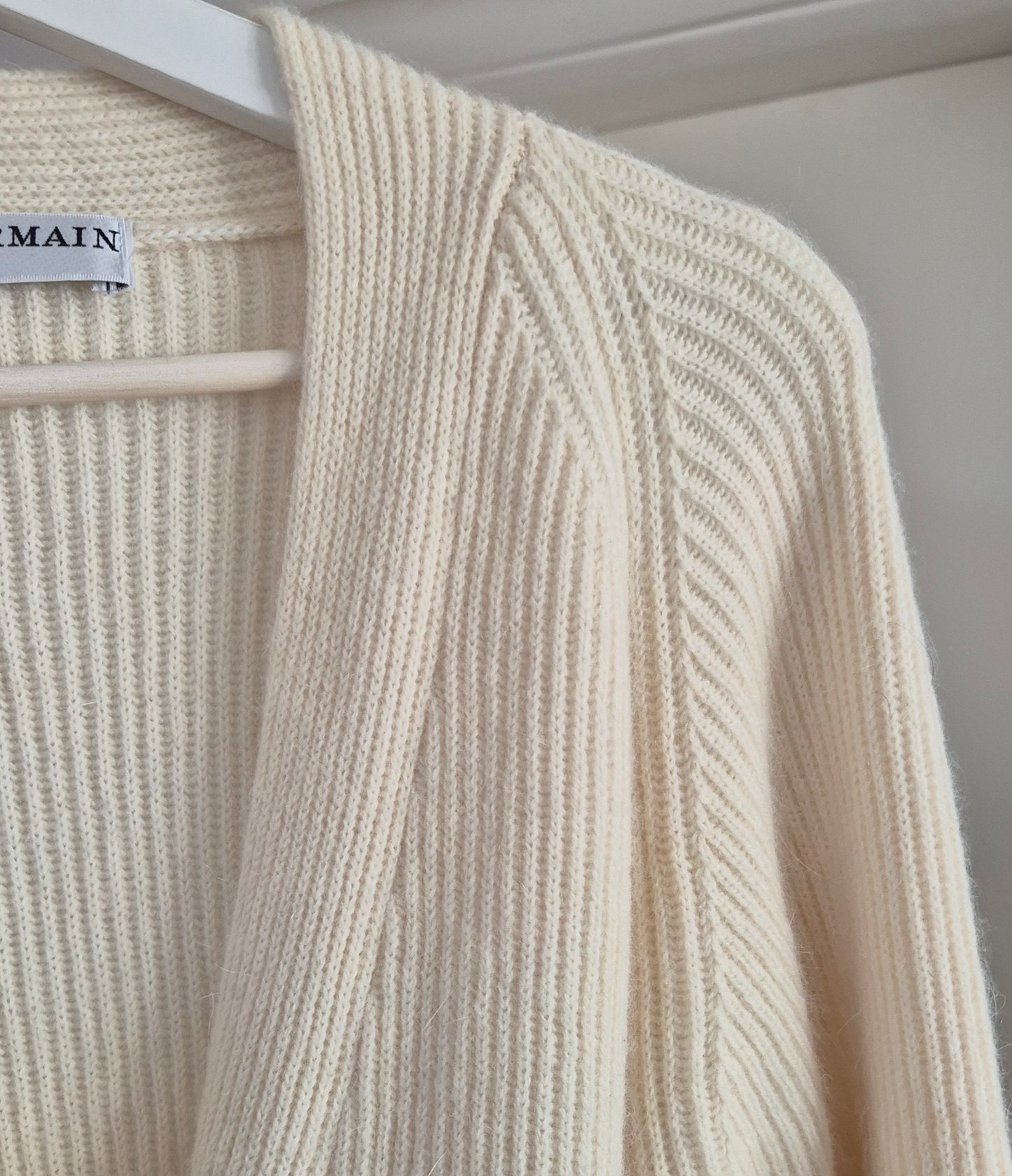 ST. GERMAIN vintage kardigan, vuna i angora