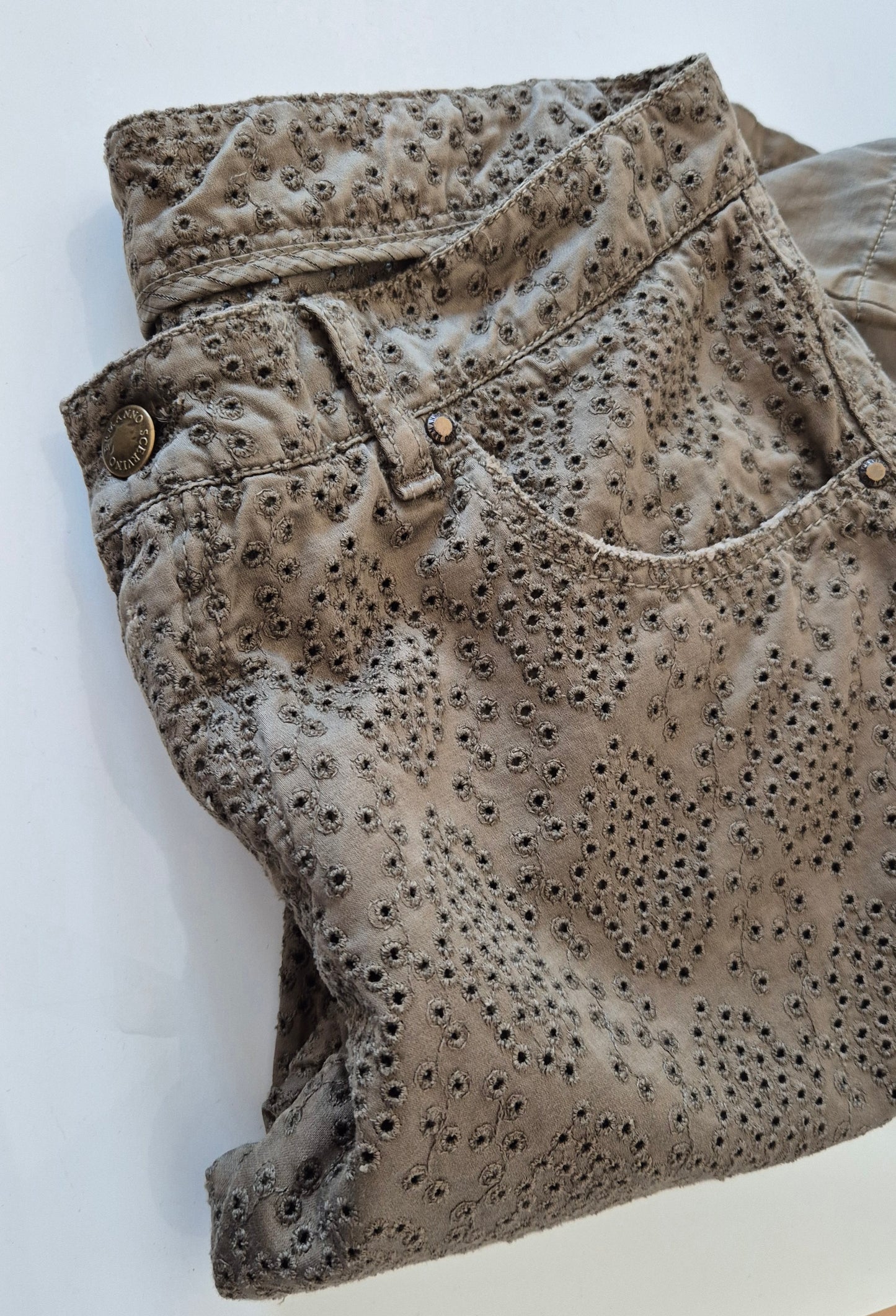 ERMANNO SCERVINO dizajnerske crochet hlače