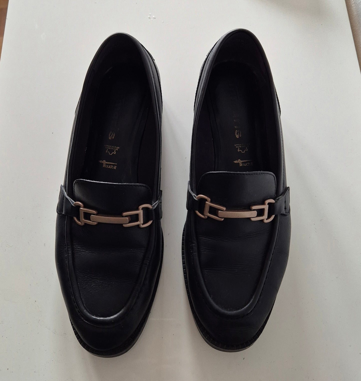 TAMARIS loafers, koža, 40
