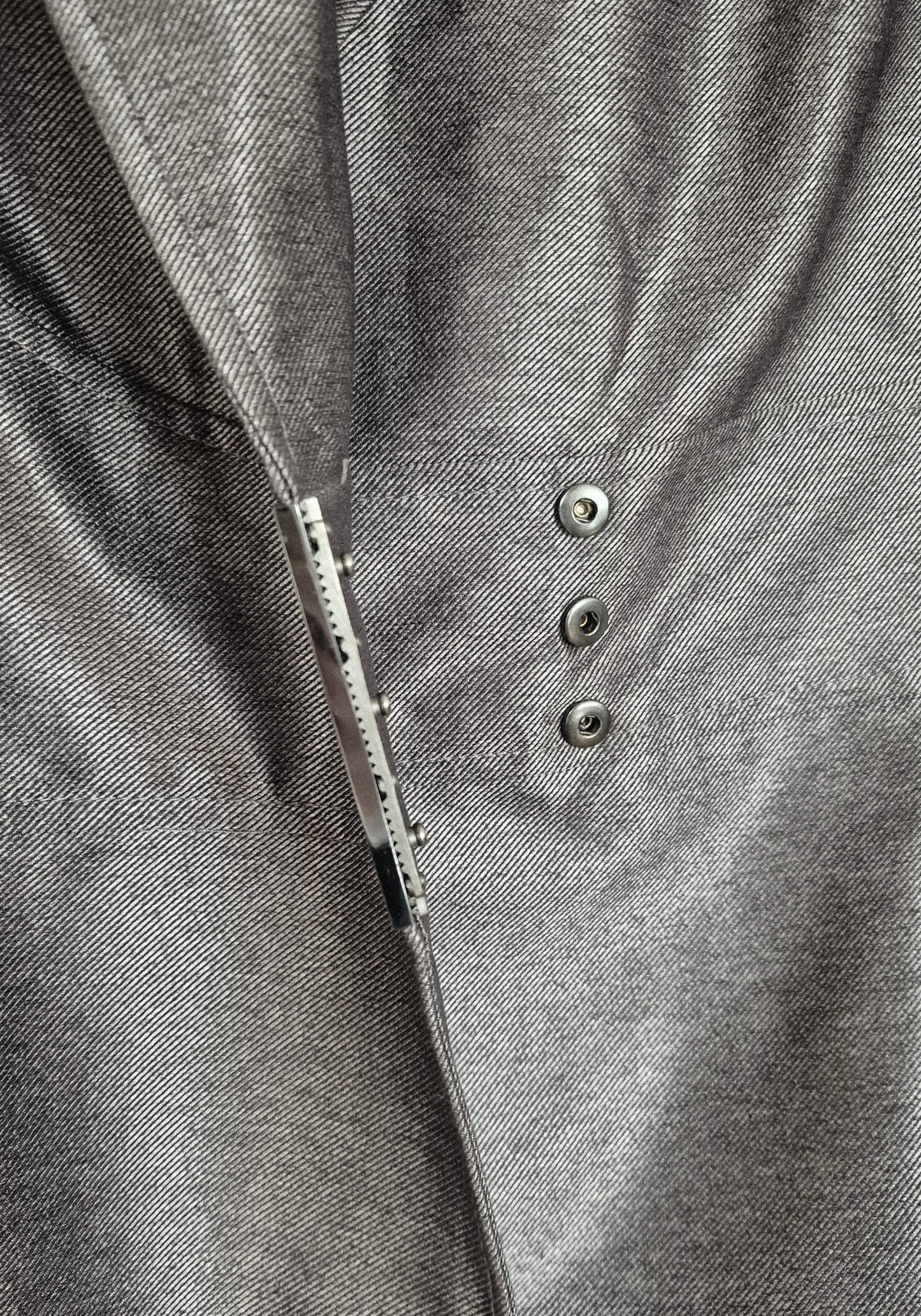 CALVIN KLEIN srebrno-sivi sako/jakna