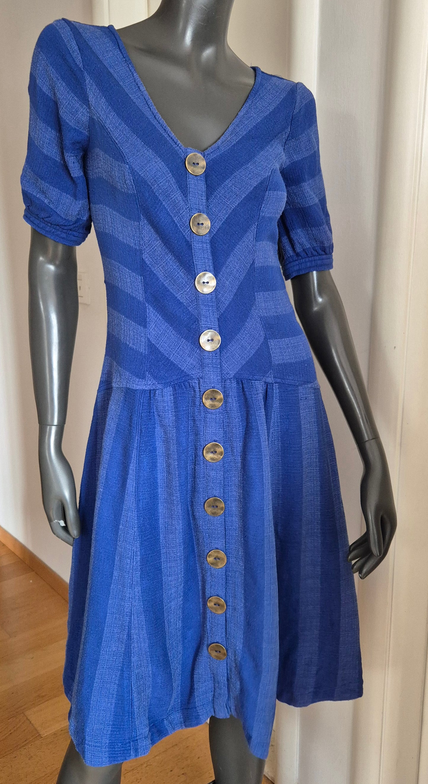 ANTROPOLOGIE plava haljina