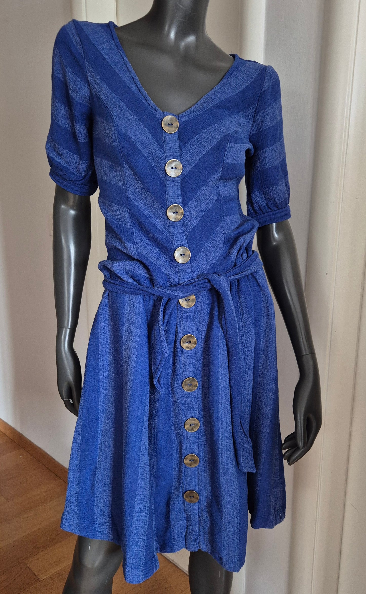 ANTROPOLOGIE plava haljina