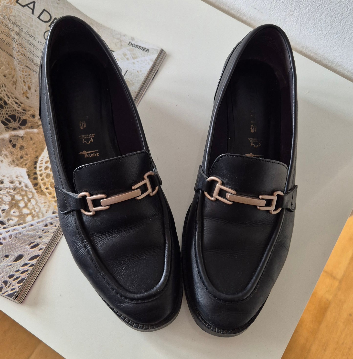 TAMARIS loafers, koža, 40