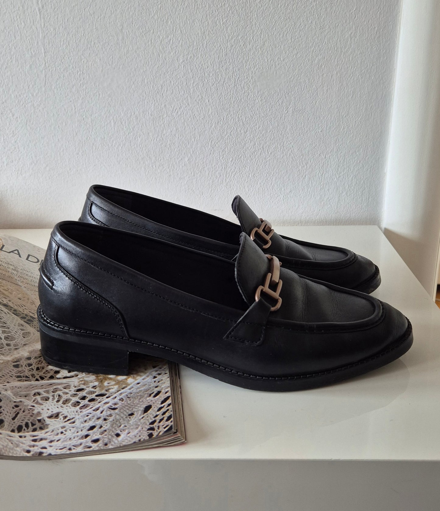 TAMARIS loafers, koža, 40