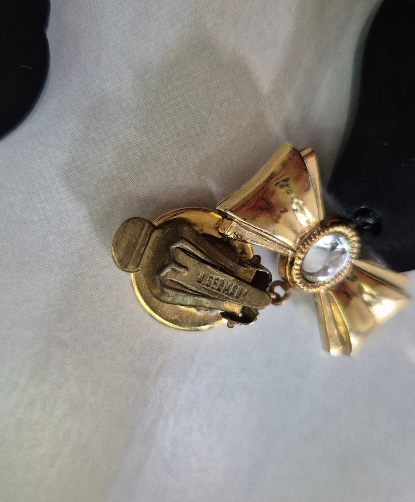 very vintage naušnice/klipse, made in West Germany
