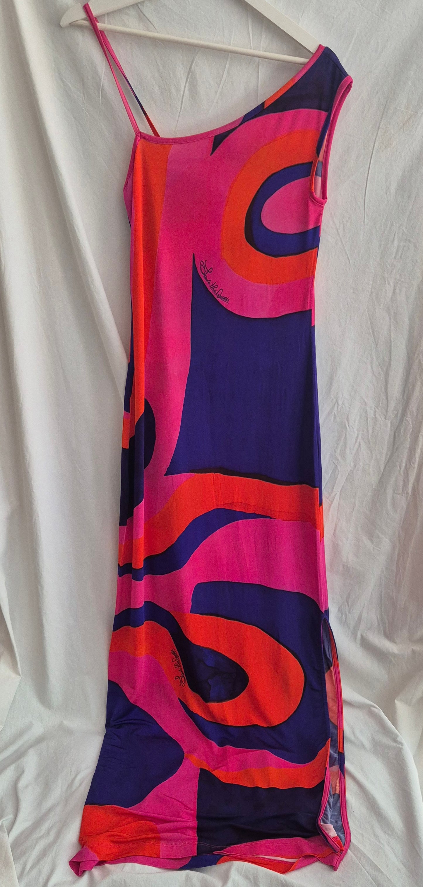 SAVE THE QUEEN vintage Y2K maxi haljina