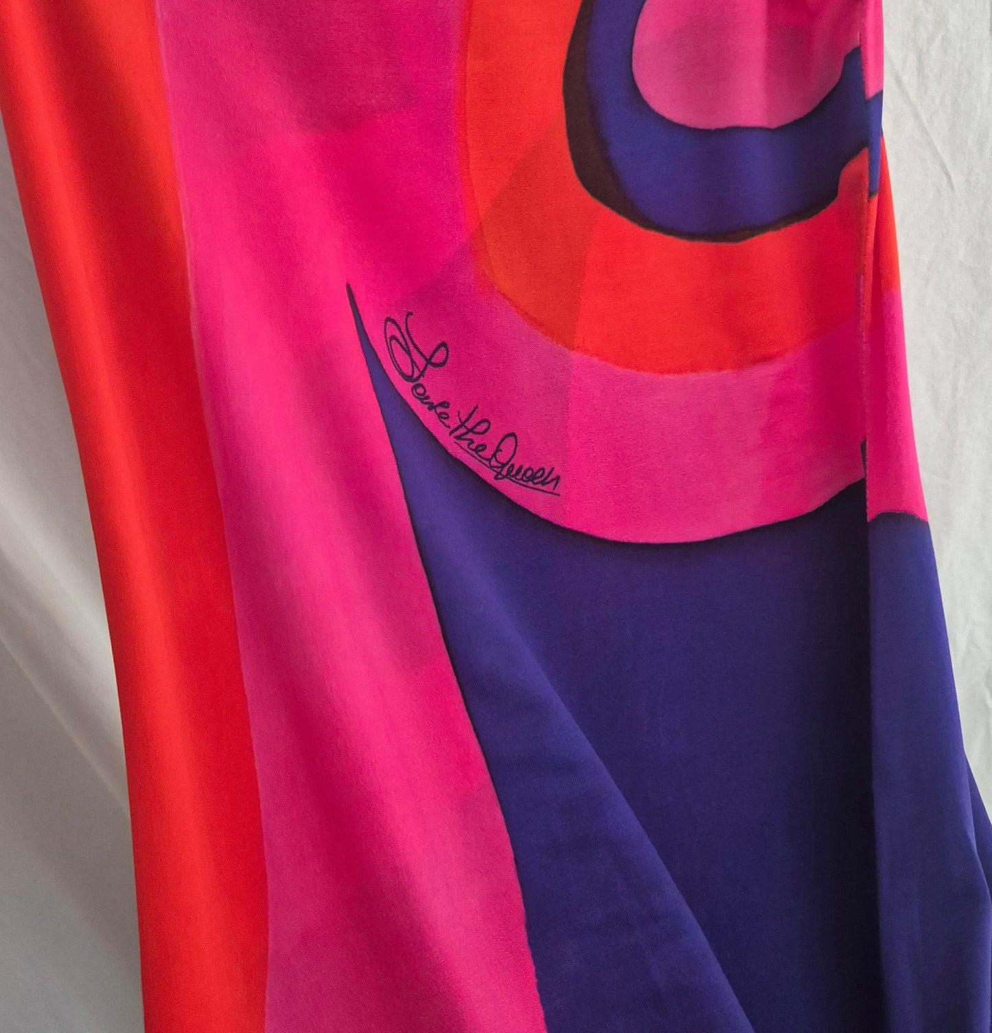SAVE THE QUEEN vintage Y2K maxi haljina