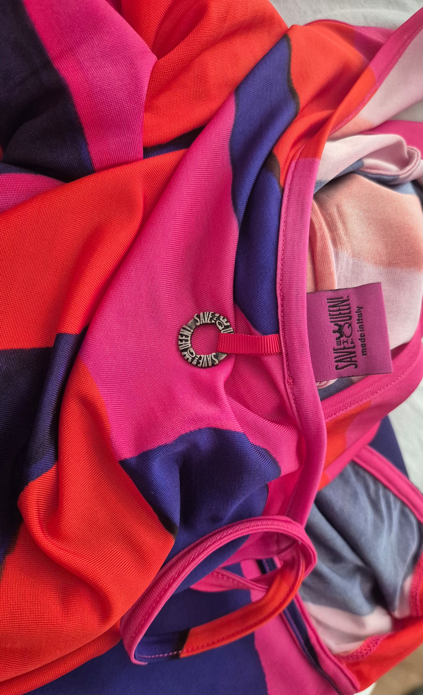 SAVE THE QUEEN vintage Y2K maxi haljina