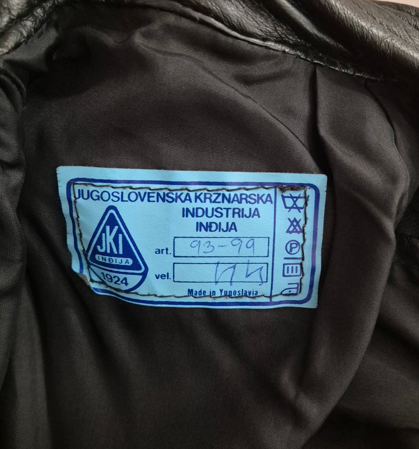 vintage suknja, koža