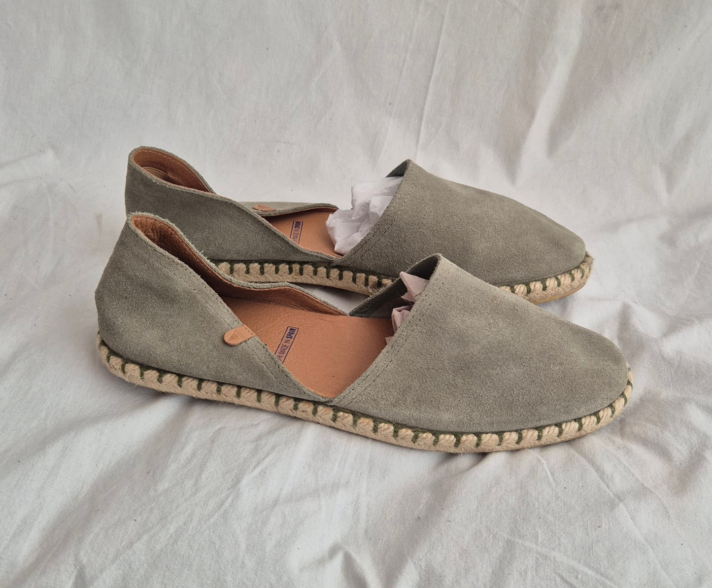 VERBENAS espadrile, koža, za 40 / 40.5