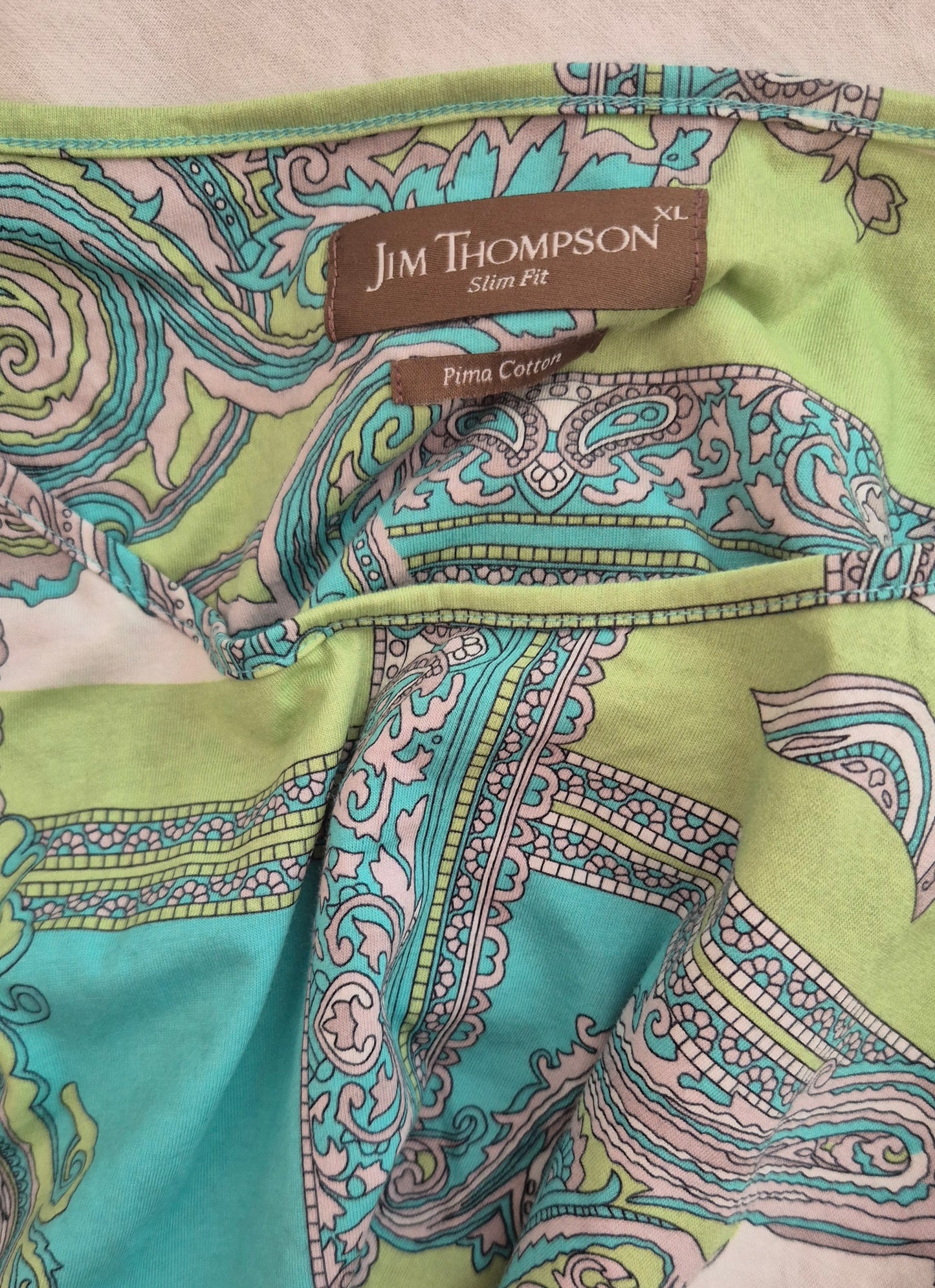JIM THOMPSON majica, paisley uzorak