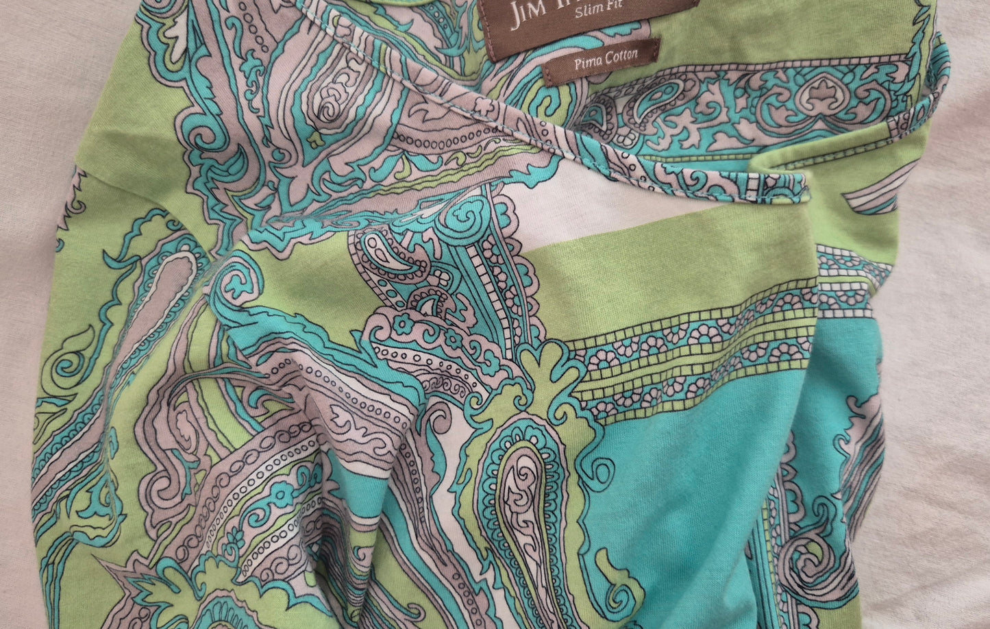 JIM THOMPSON majica, paisley uzorak