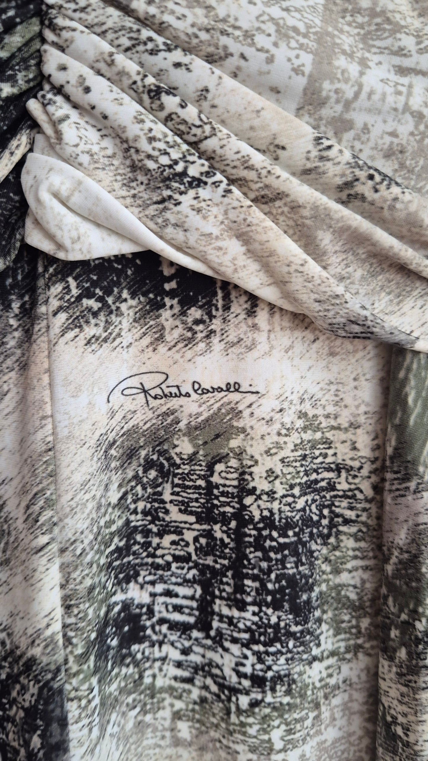 ROBERTO CAVALLI y2k vintage haljina, kolekcionarski komad