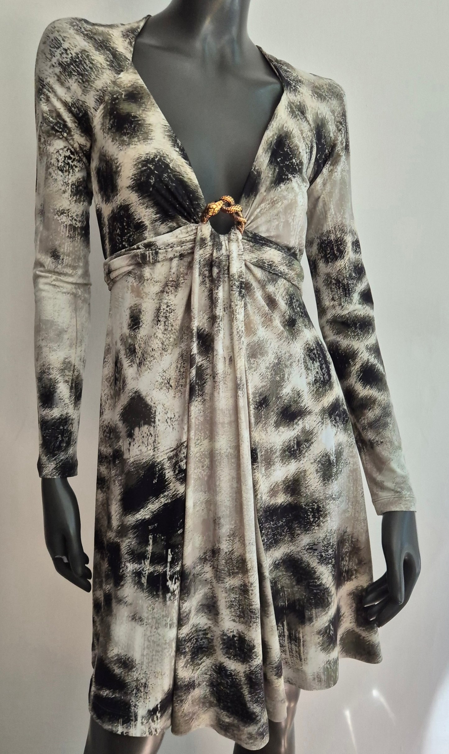 ROBERTO CAVALLI y2k vintage haljina, kolekcionarski komad