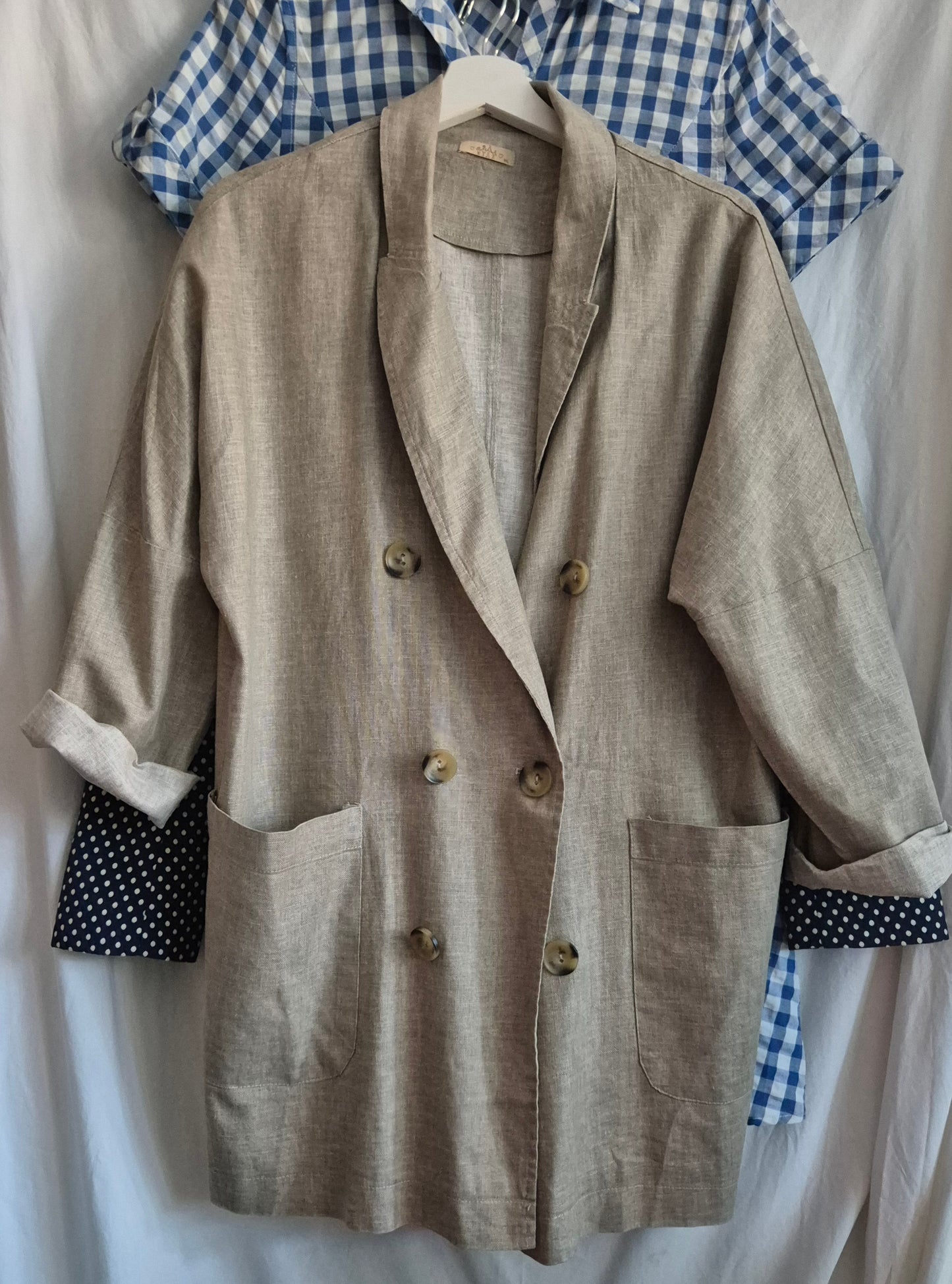 oversize blejzer od lana