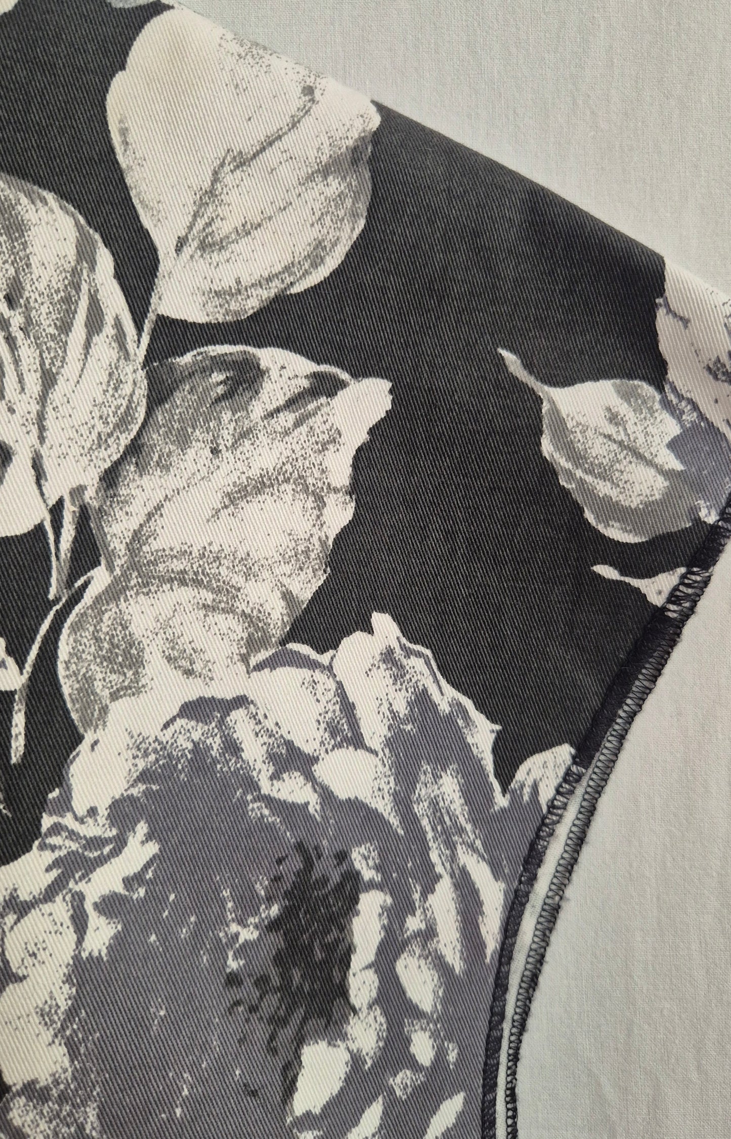 vintage bluza floral uzorka