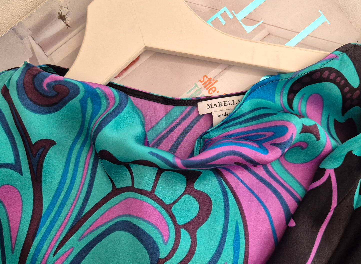 MARELLA predivna bluza, 100% svila
