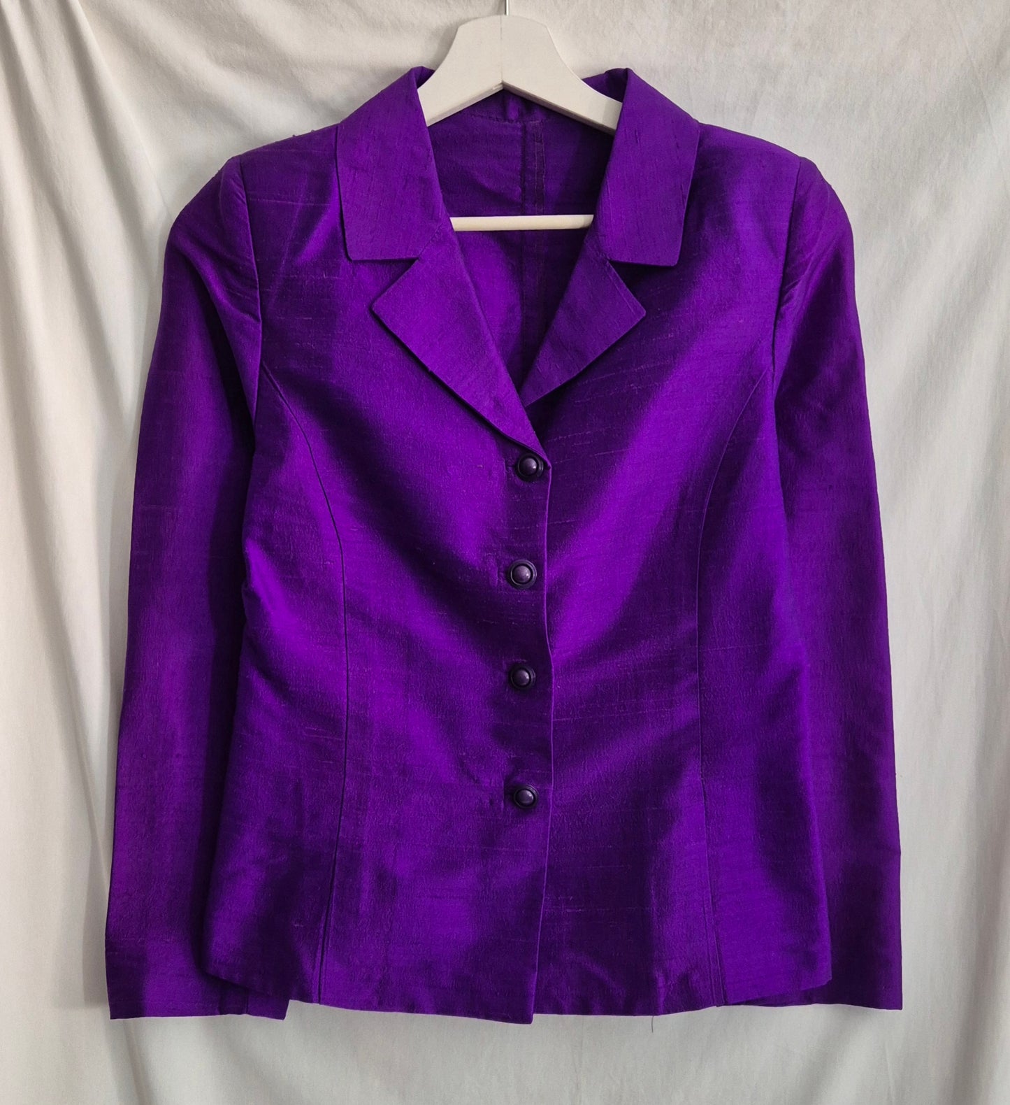 vintage top/jakna, šantung svila 💜