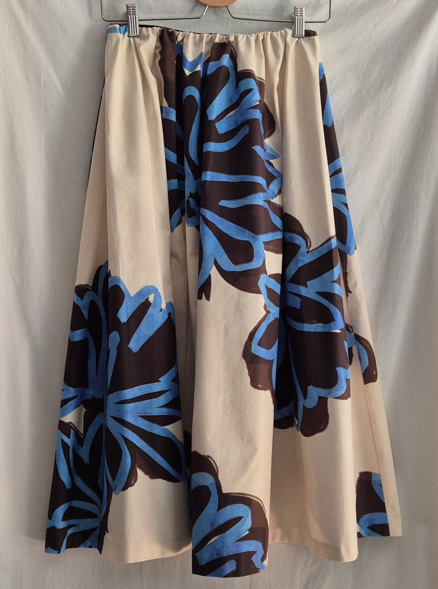 ZARA midi suknja, pamuk, nova