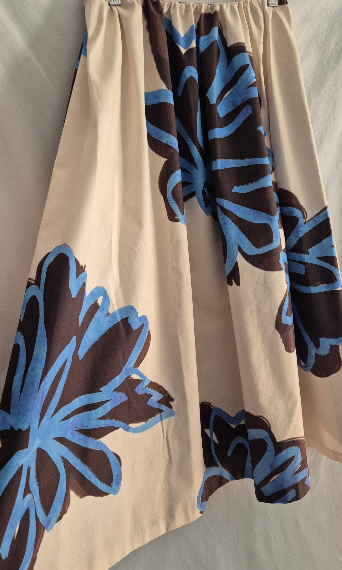 ZARA midi suknja, pamuk, nova