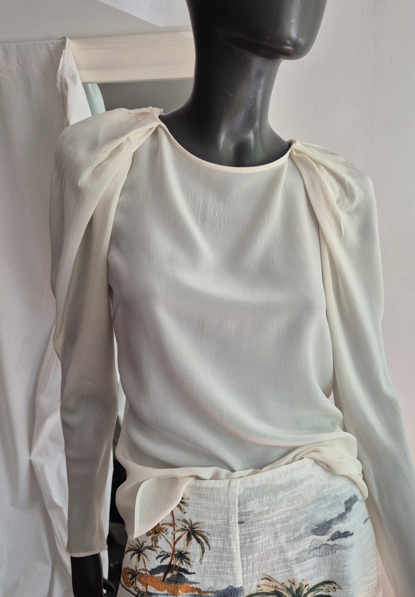 bluza, svila