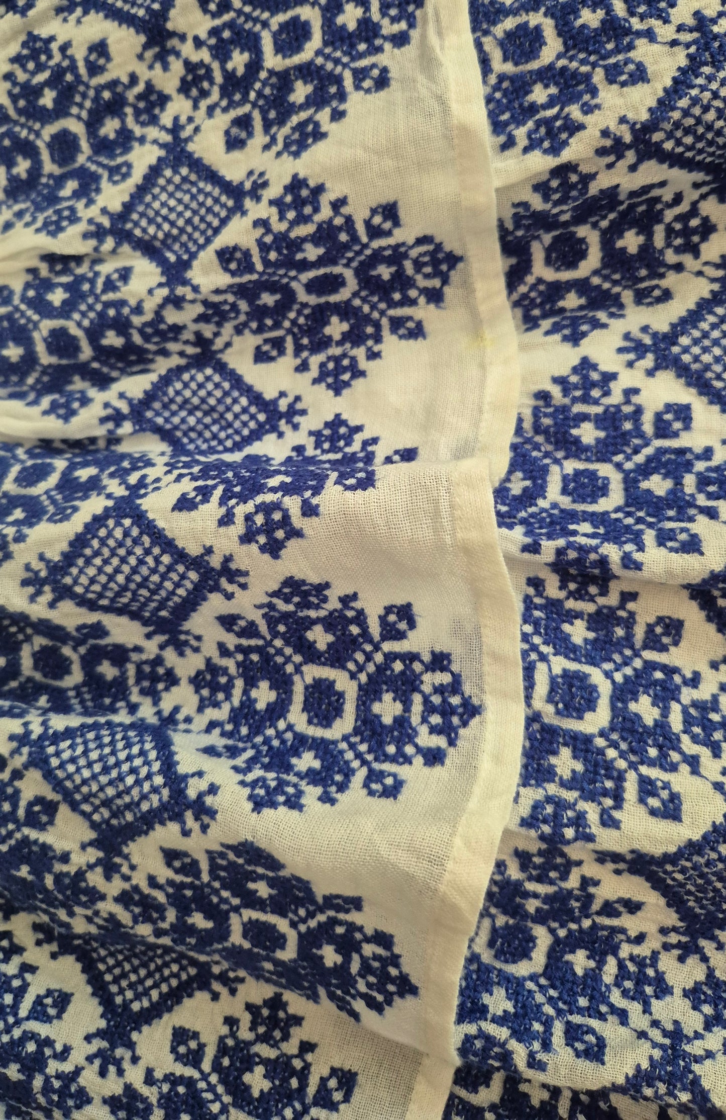 SUPERDRY haljina, pamuk s vezom