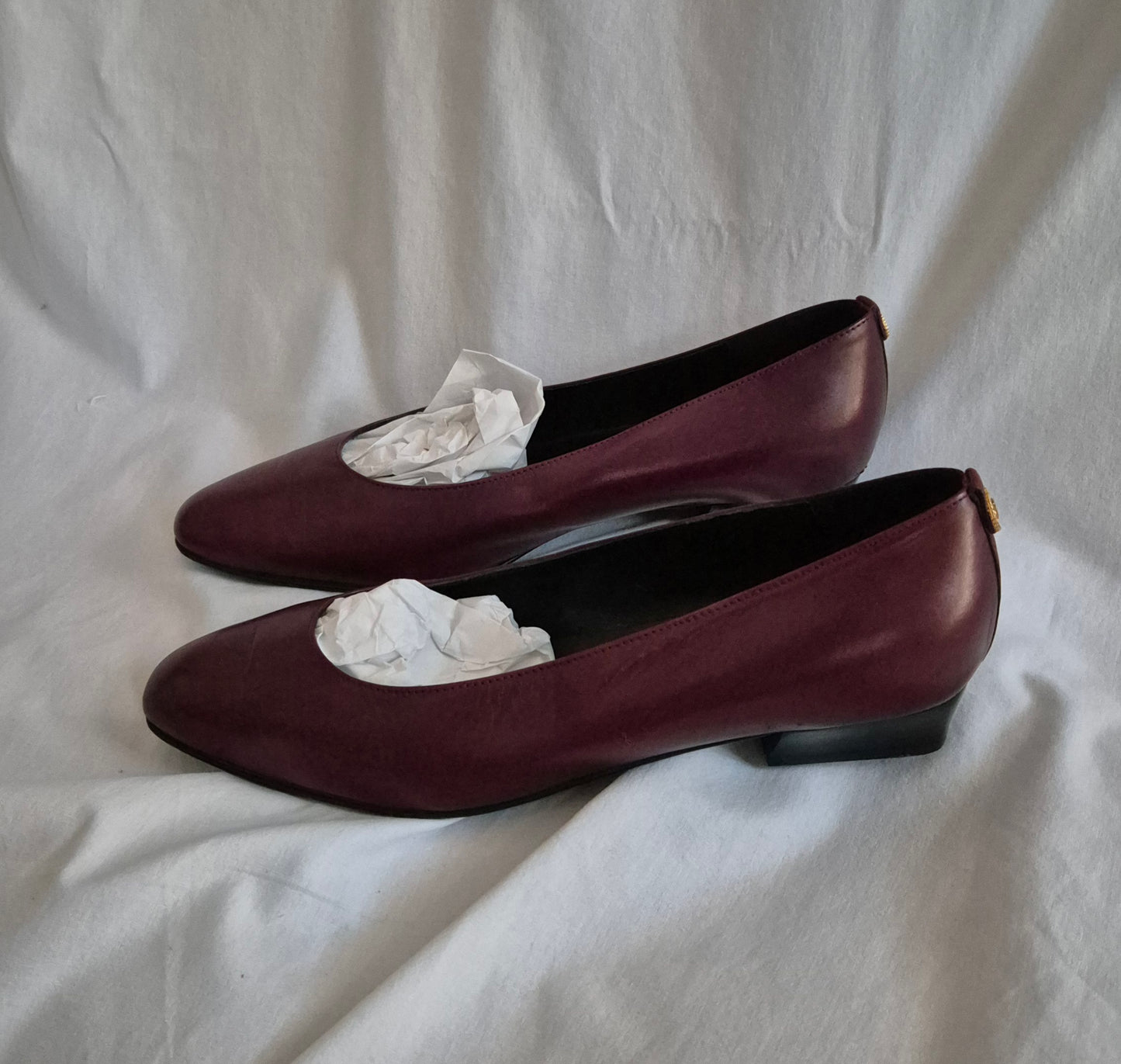 POLLINI burgundy cipele, koža 38.5