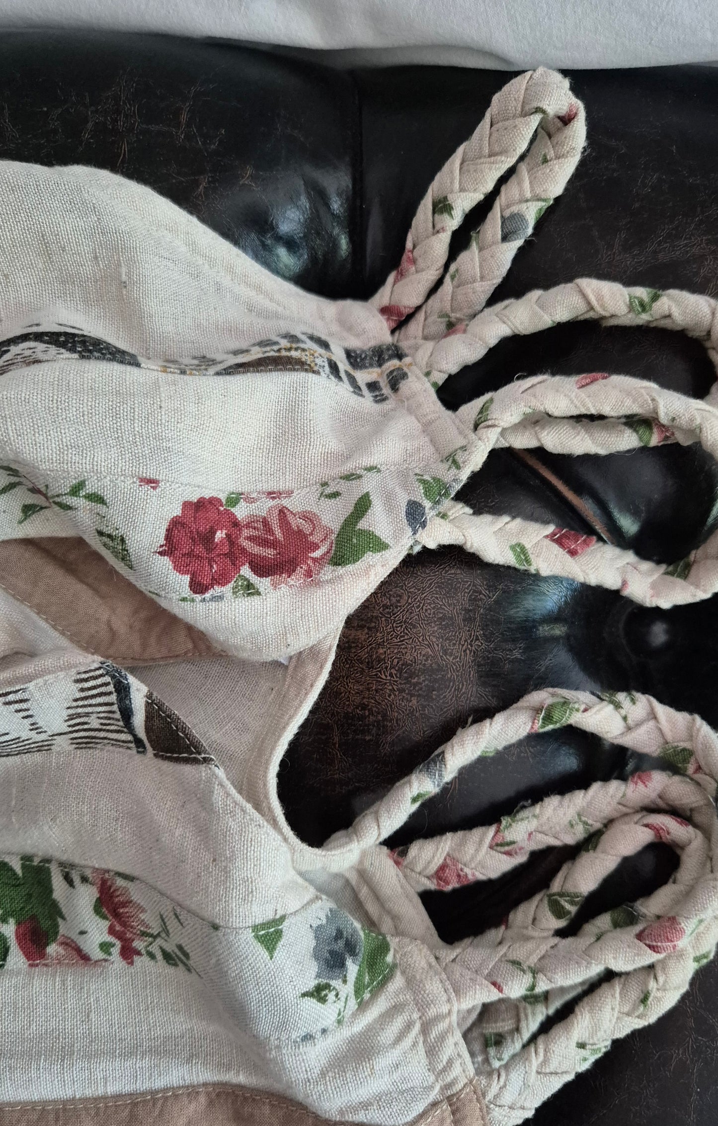 vintage cottage core/ rustikalni top